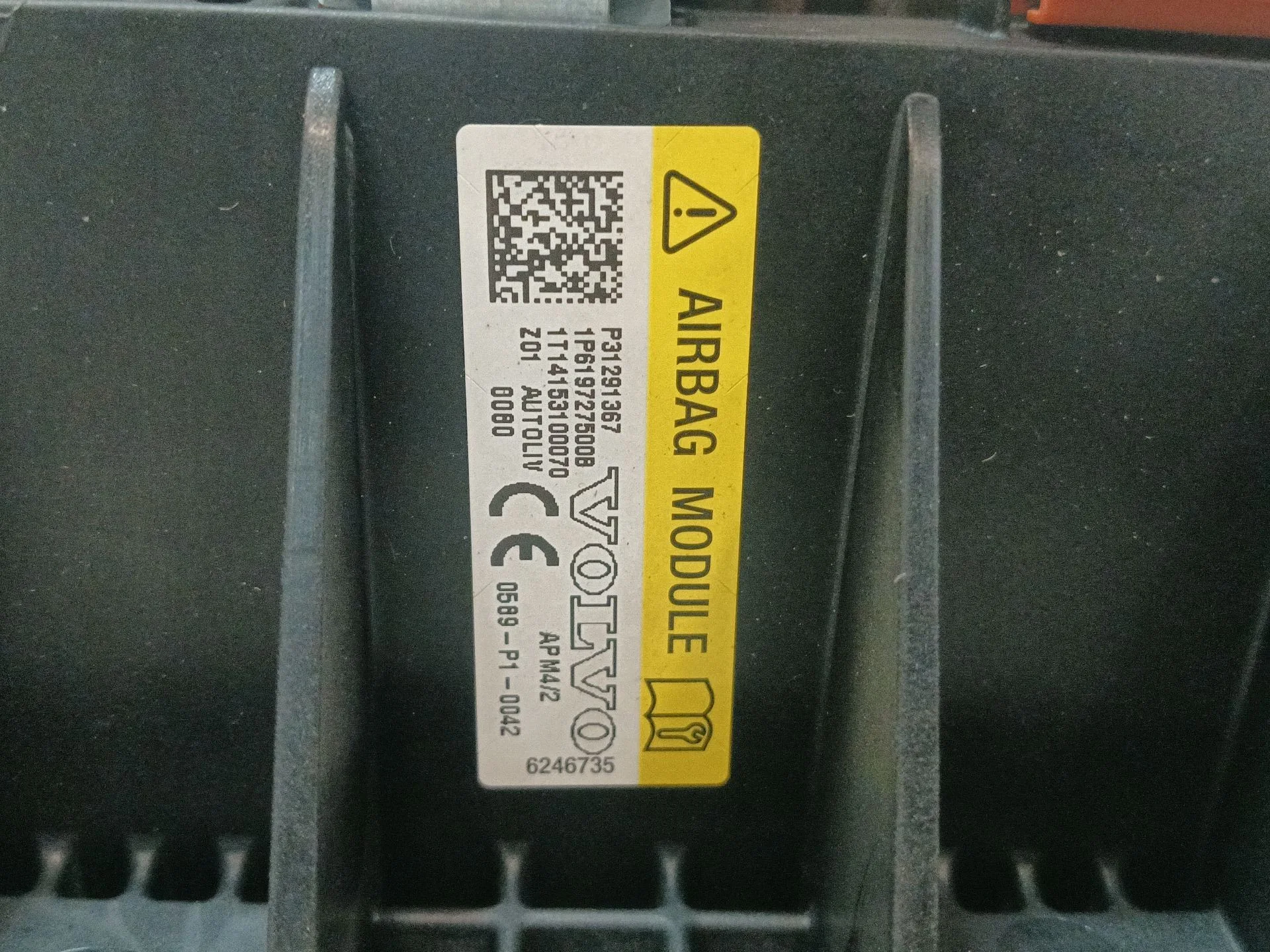 Airbag Delantero Derecho para Volvo V40 Hatchback (525)