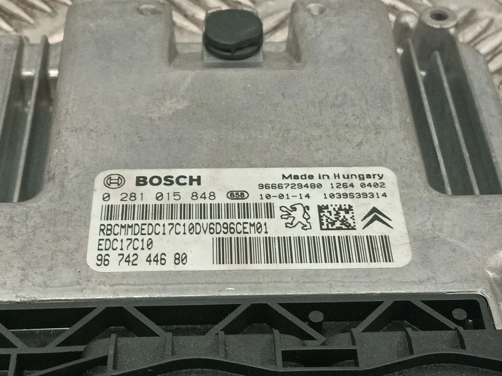 Centralita Motor Uce para Peugeot 207/207+ (Wa_, Wc_)