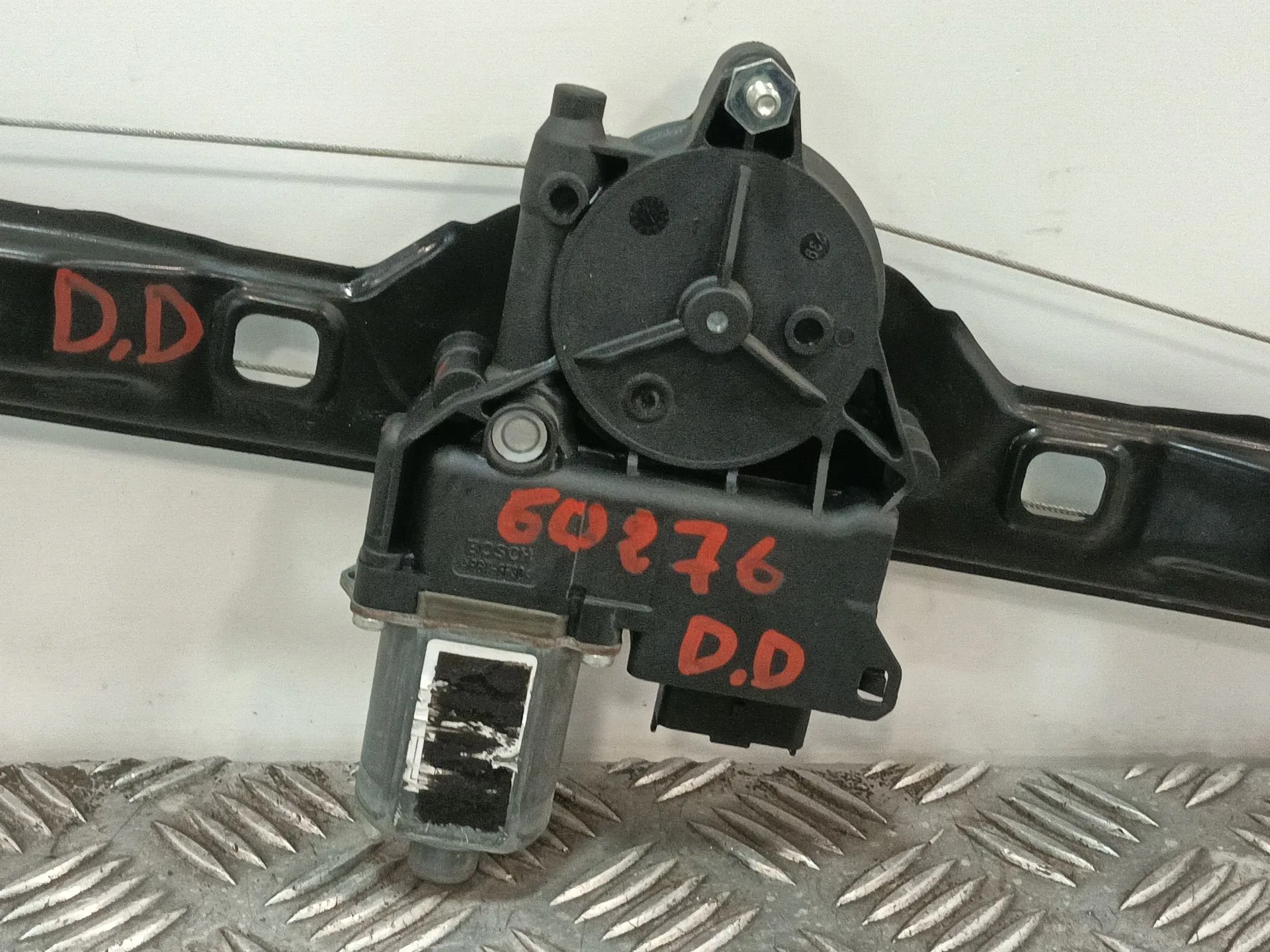 Elevalunas Delantero Derecho para Fiat Fiorino Furgoneta/Monovolumen (225_)