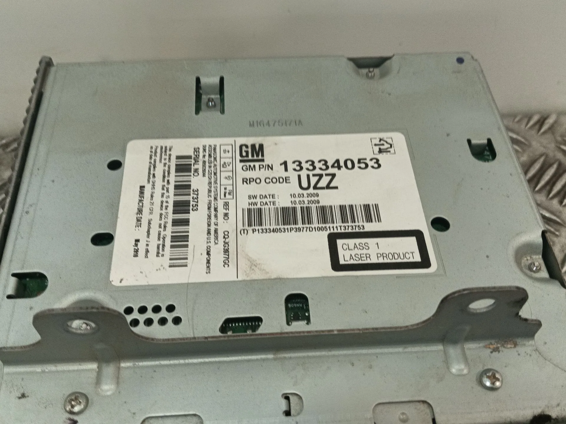 Sistema Audio / Radio Cd para Opel Astra J Lim.