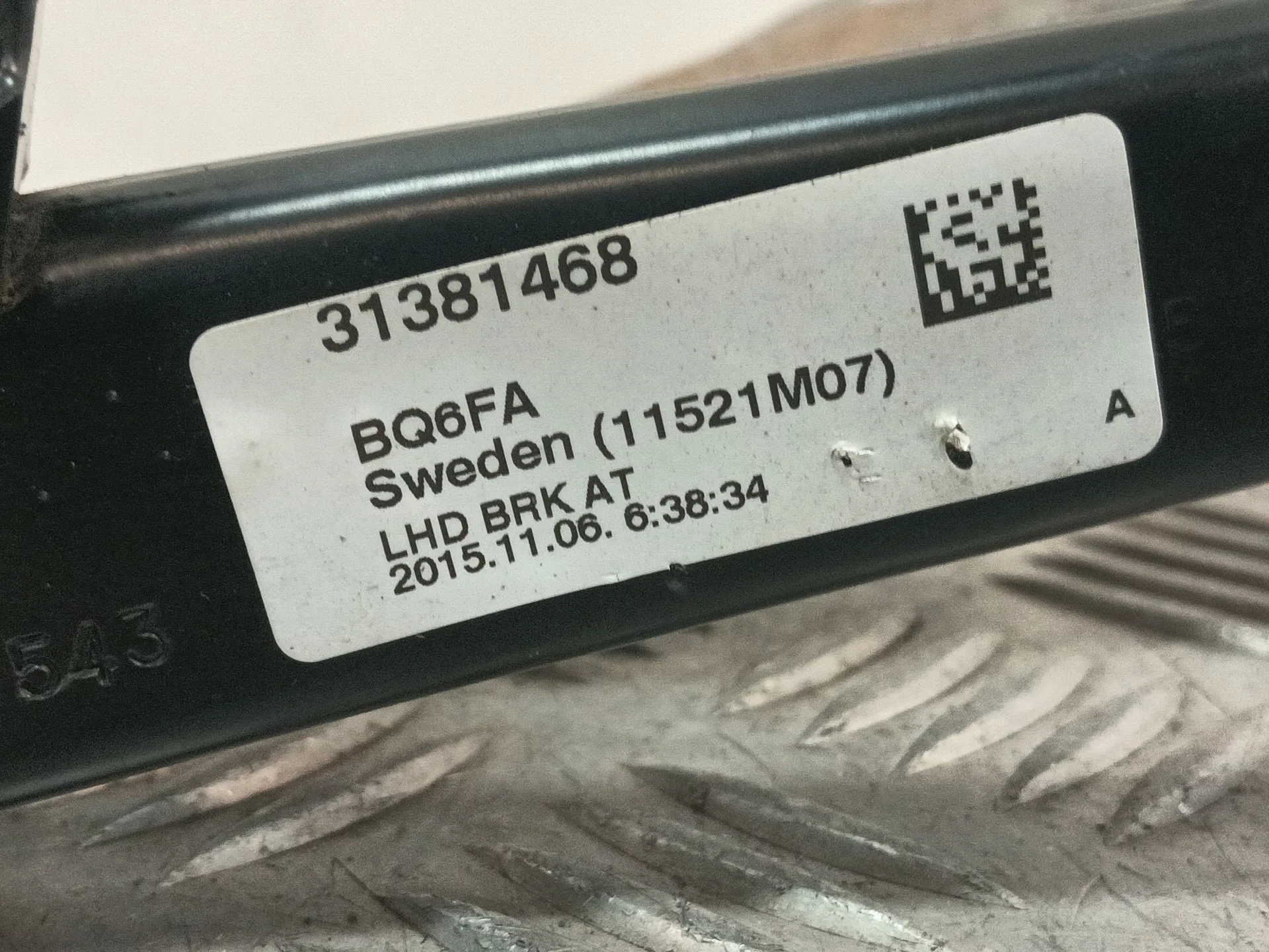 Pedal Freno para Volvo V40 Hatchback (525)