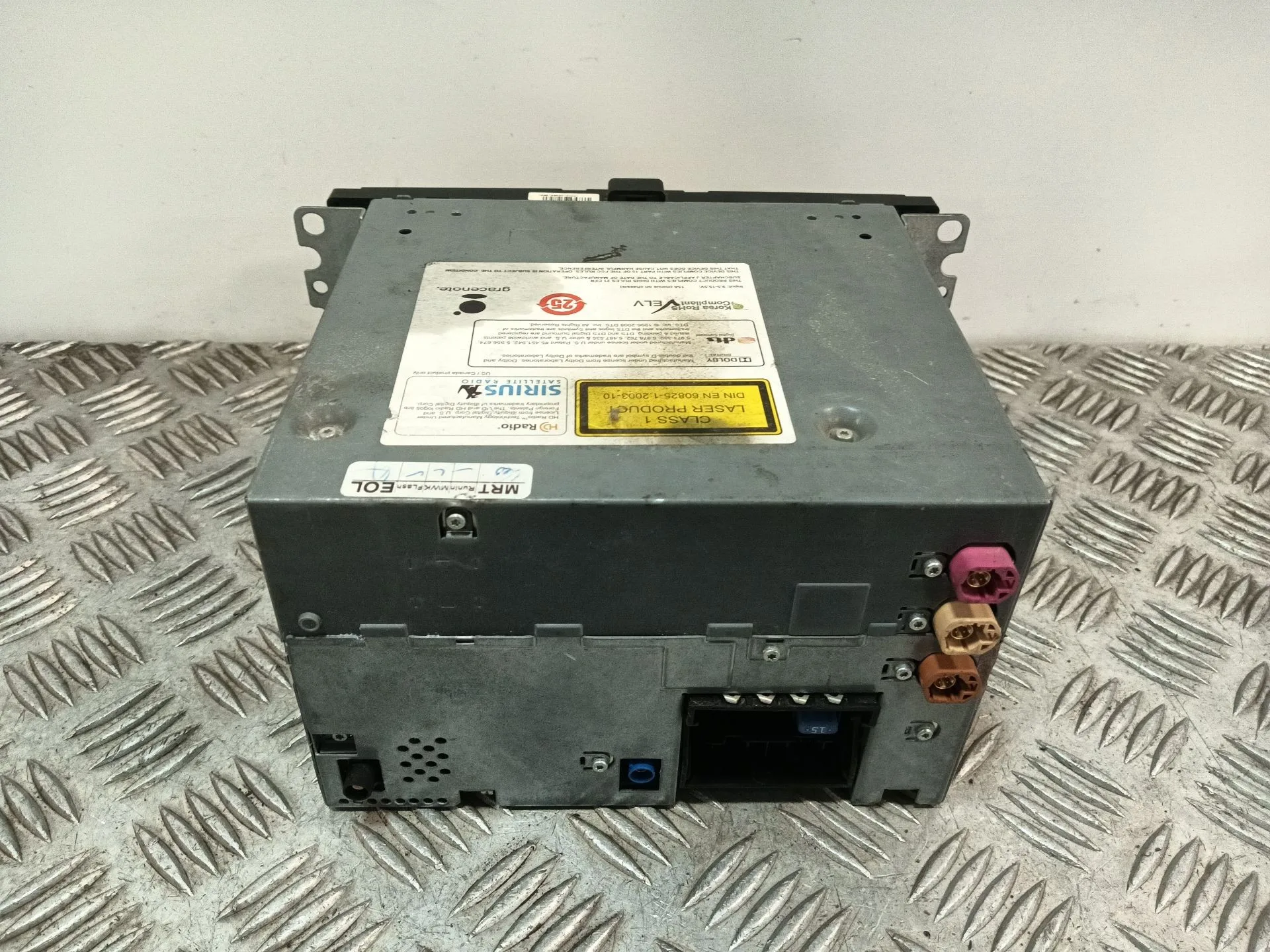 Sistema Audio / Radio Cd para Bmw 1 (E81)
