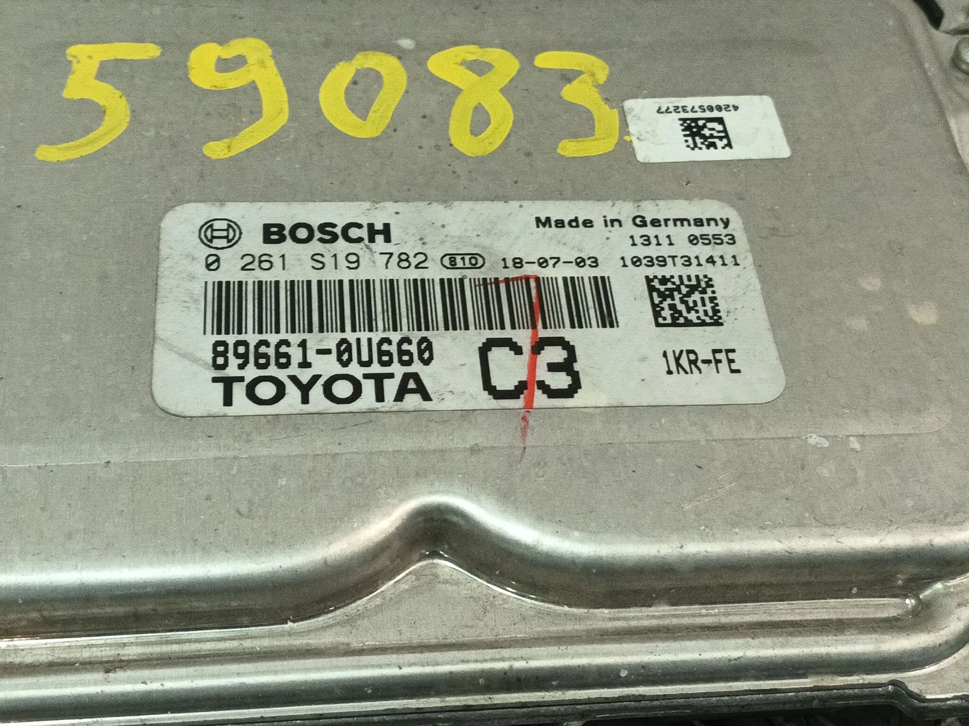 Centralita Motor Uce para Toyota Yaris (_P13_)