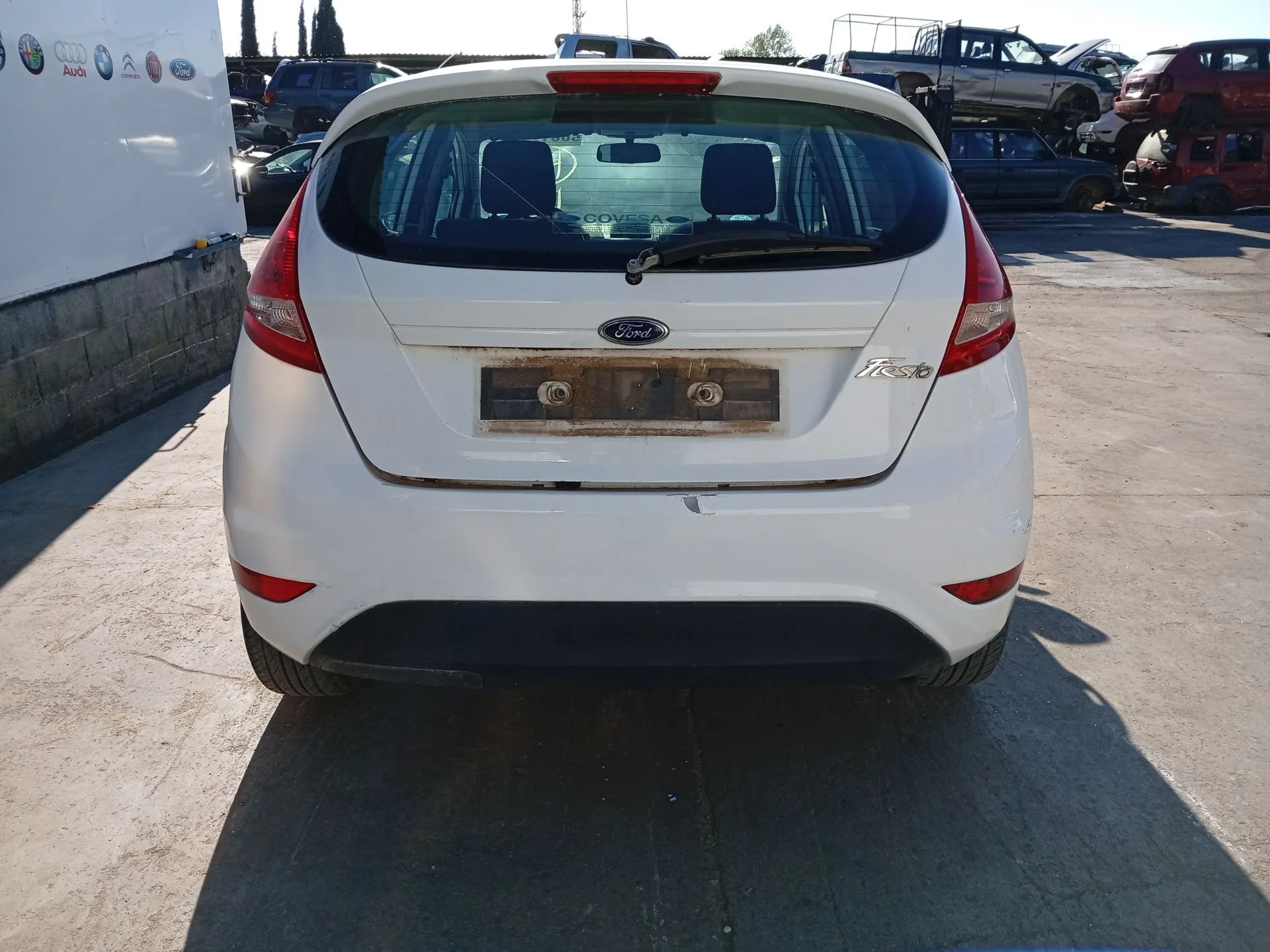 Paragolpes Trasero para Ford Fiesta Vi (Cb1, Ccn)