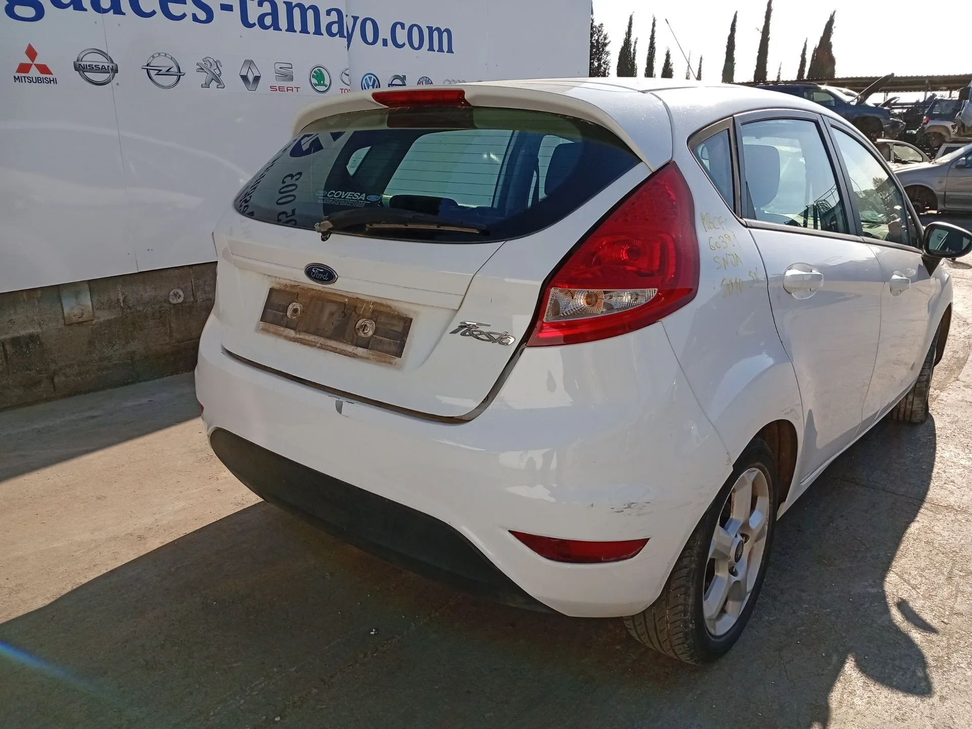 Paragolpes Trasero para Ford Fiesta Vi (Cb1, Ccn)