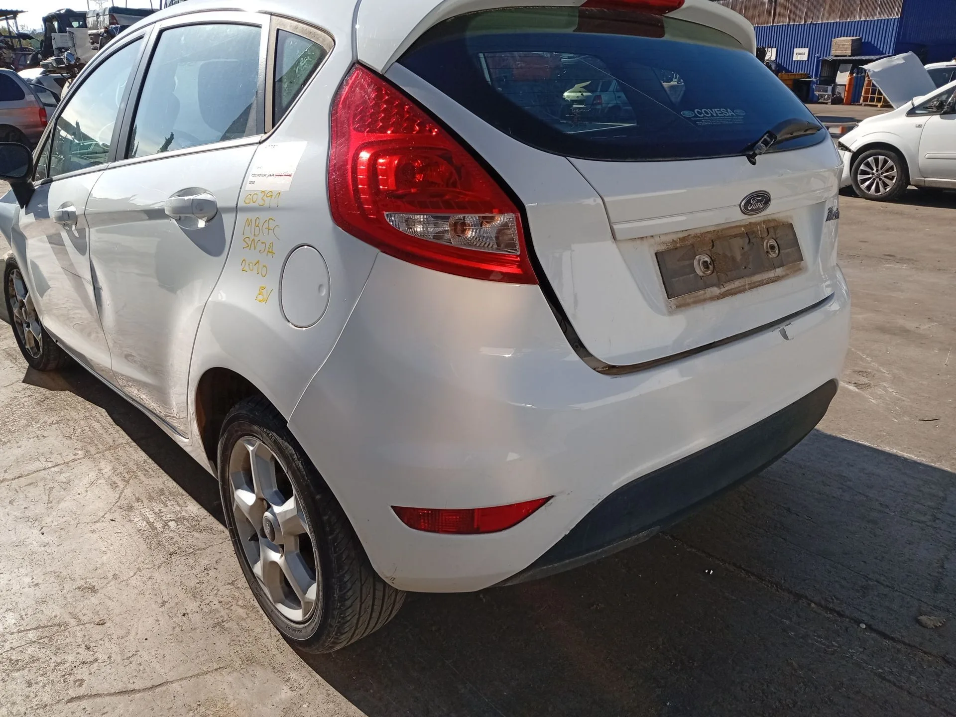 Paragolpes Trasero para Ford Fiesta Vi (Cb1, Ccn)