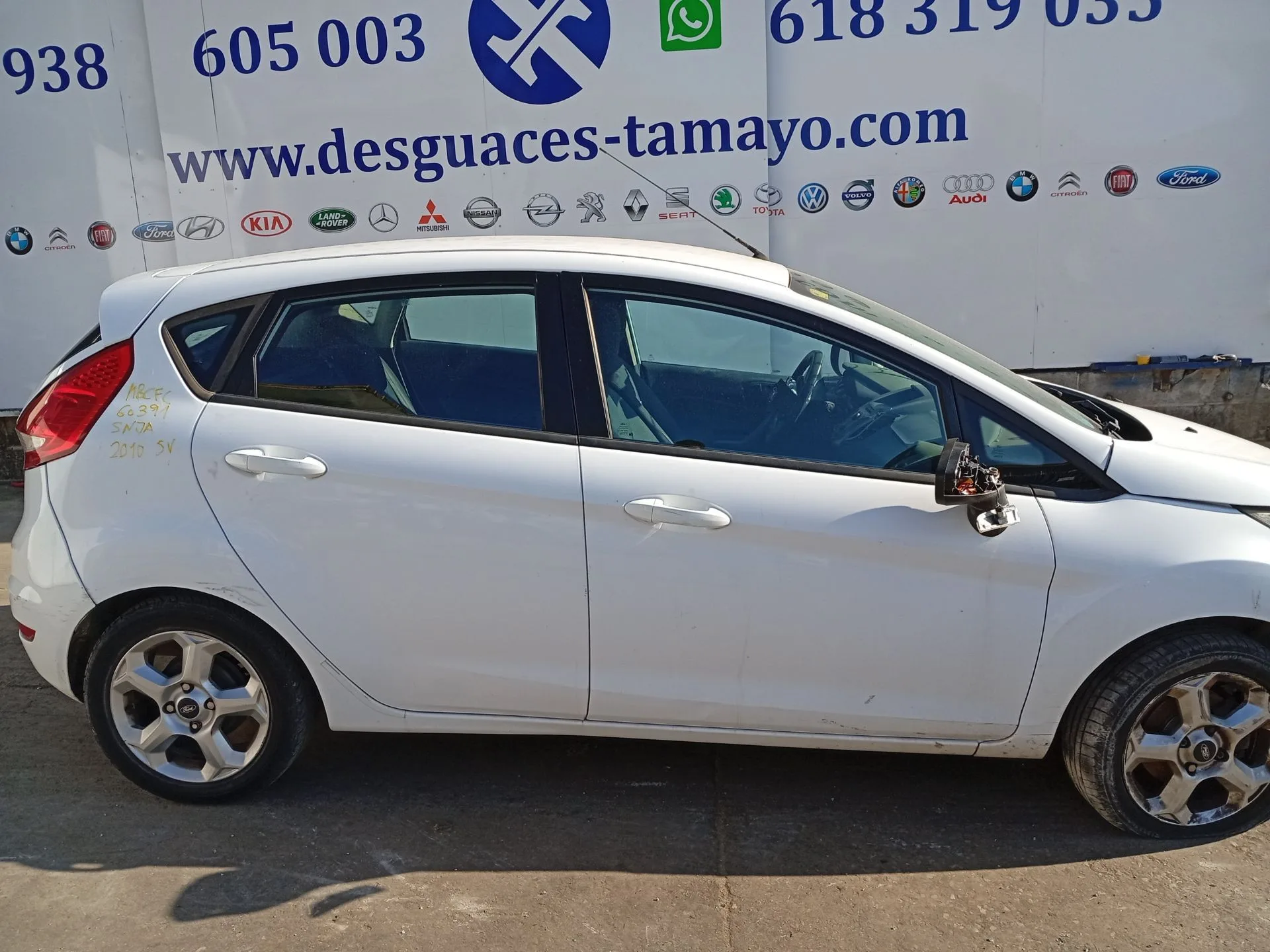 Puerta Delantera Derecha para Ford Fiesta Vi (Cb1, Ccn)