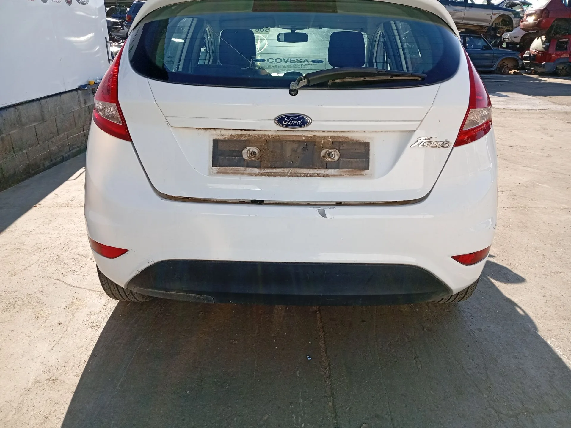 Refuerzo Paragolpes Trasero para Ford Fiesta Vi (Cb1, Ccn)