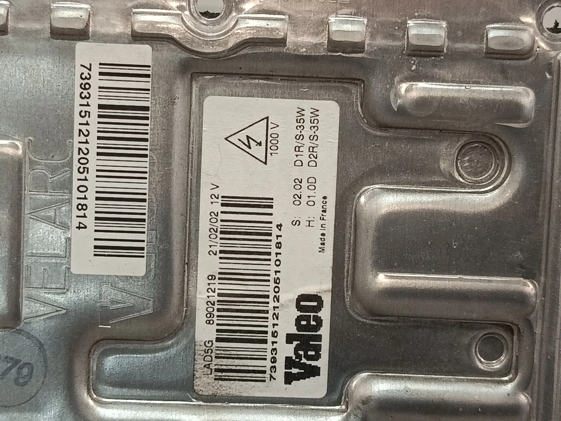 Centralita Faros Xenon para Citroën C5 I (Dc_)