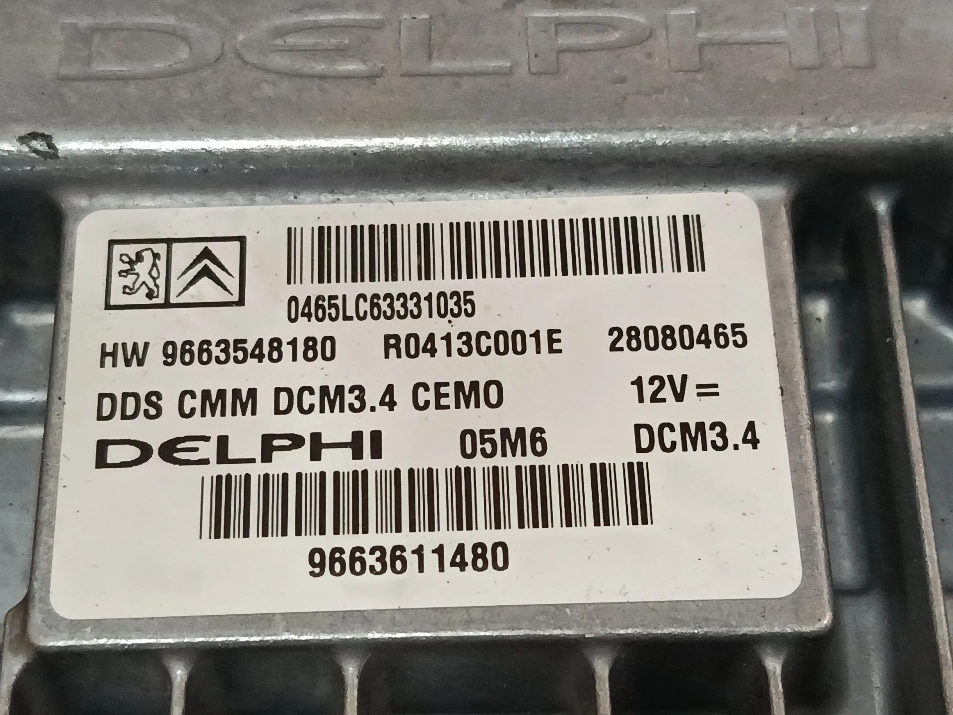 Centralita Motor Uce para Peugeot 407 Sw (6E_, 6D_)