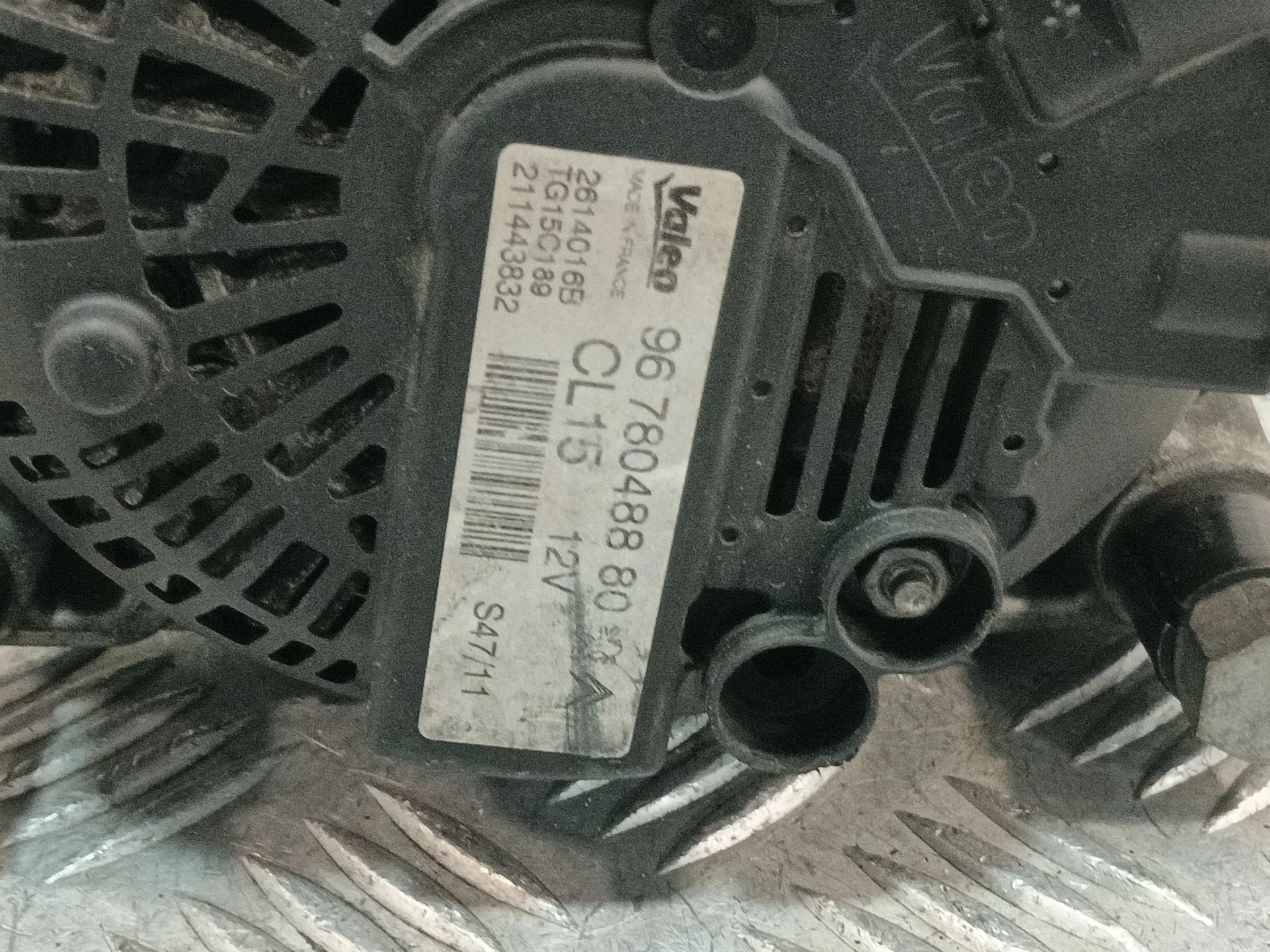 Alternador para Peugeot Partner Origin Monospace (G_)