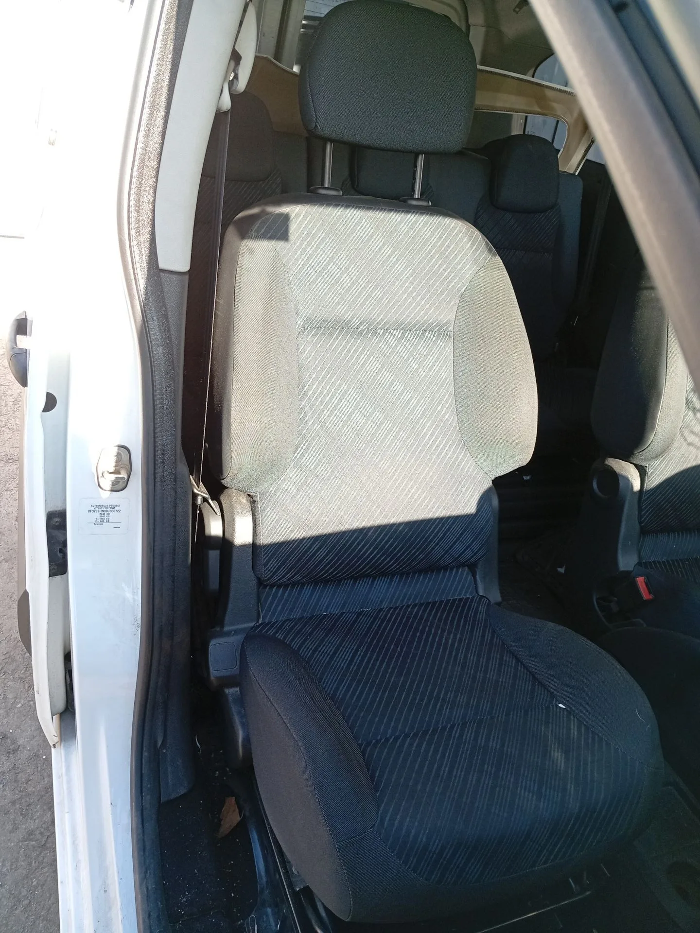 Asiento Delantero Derecho para Peugeot Partner Origin Monospace (G_)