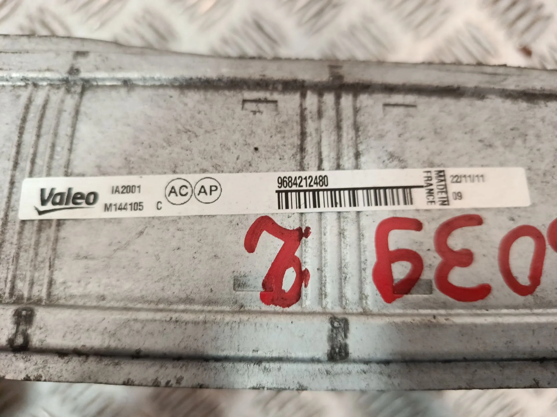 Intercooler para Peugeot Partner Origin Monospace (G_)