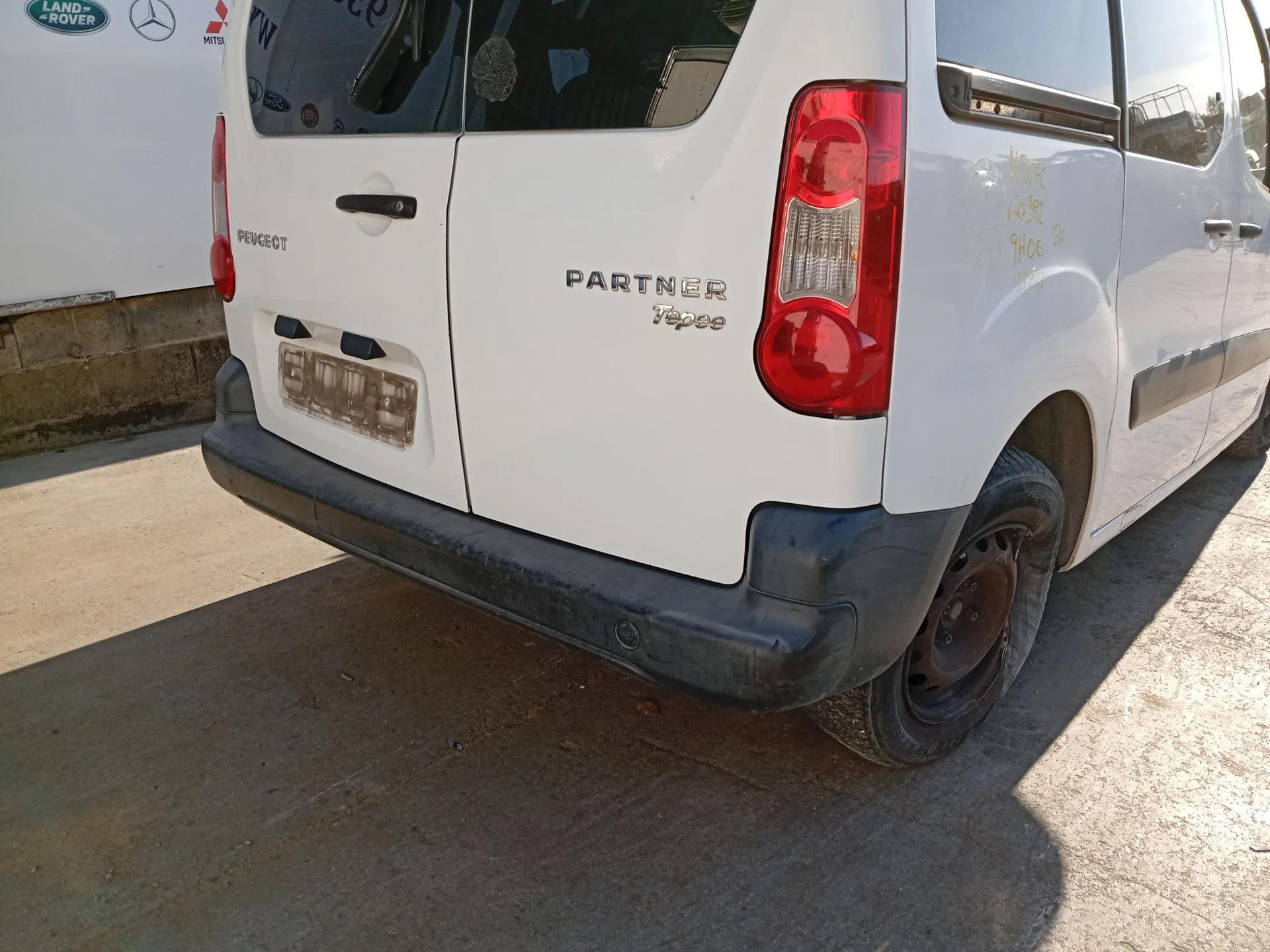 Paragolpes Trasero para Peugeot Partner Origin Monospace (G_)