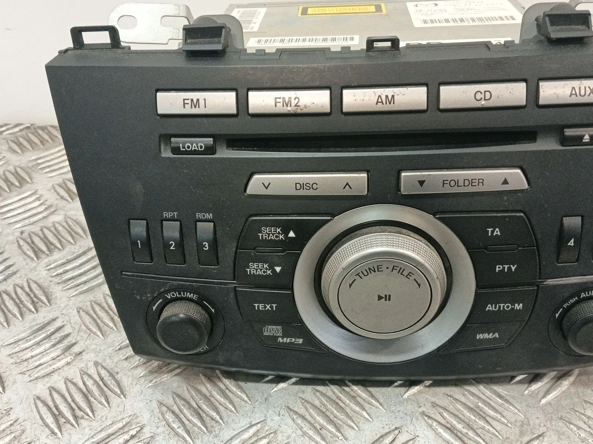 Sistema Audio / Radio Cd para Mazda 3 Lim. (Bl)