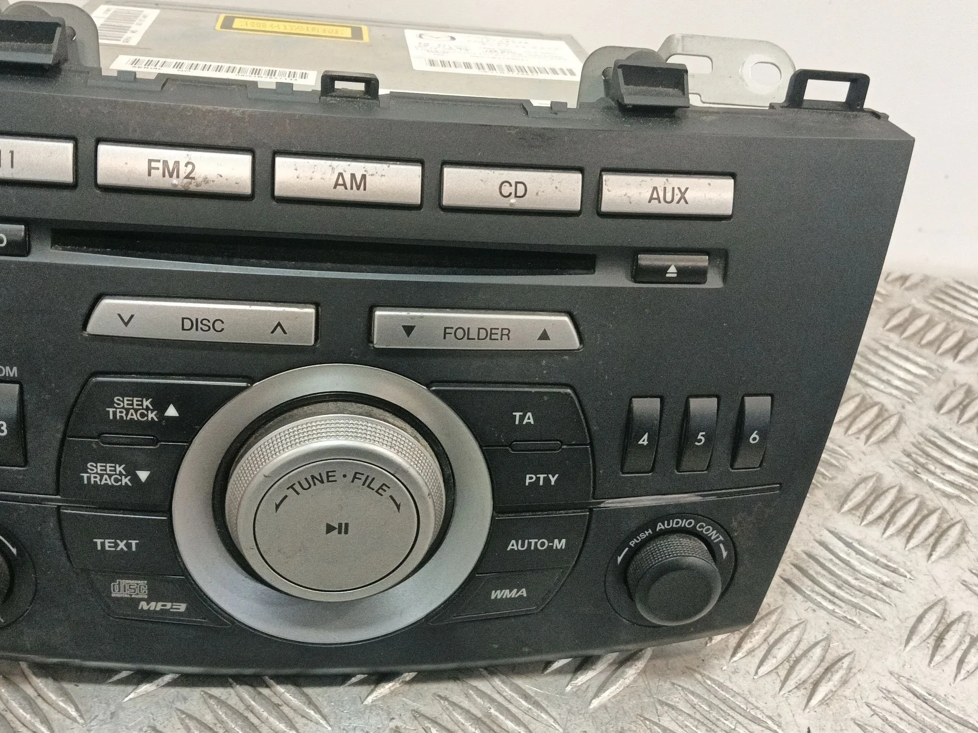 Sistema Audio / Radio Cd para Mazda 3 Lim. (Bl)