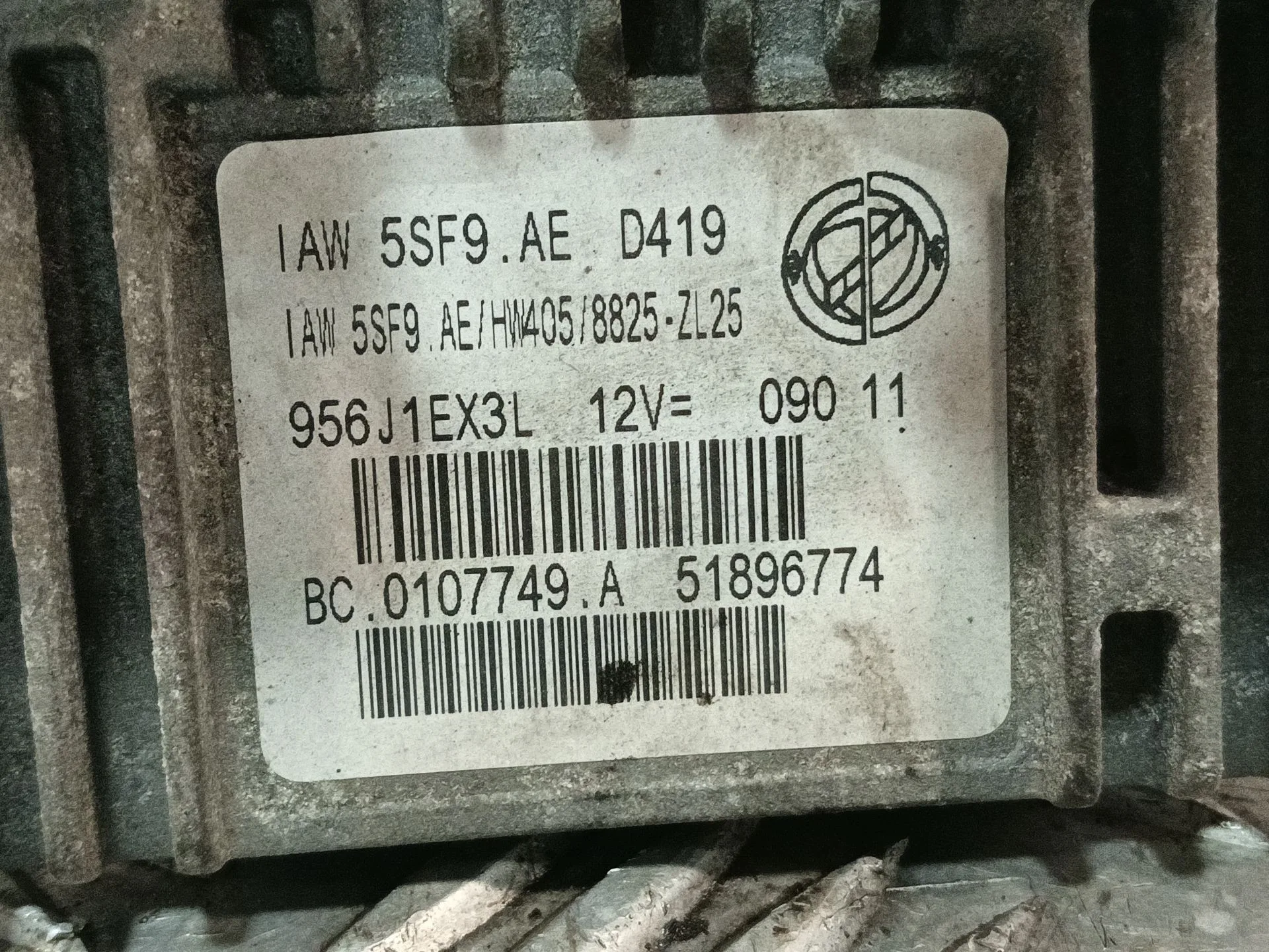 Centralita Motor Uce para Fiat Punto Evo (199_)
