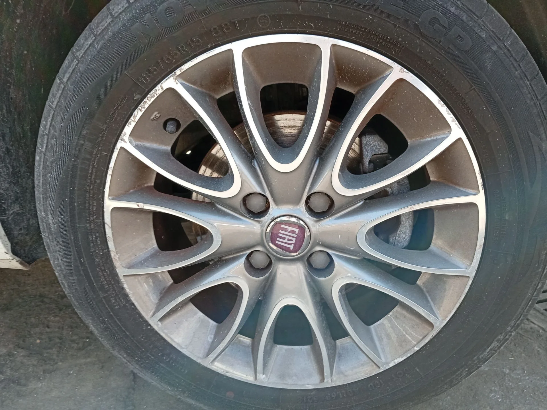 Pinza Freno Delantera Derecha para Fiat Punto Evo (199_)