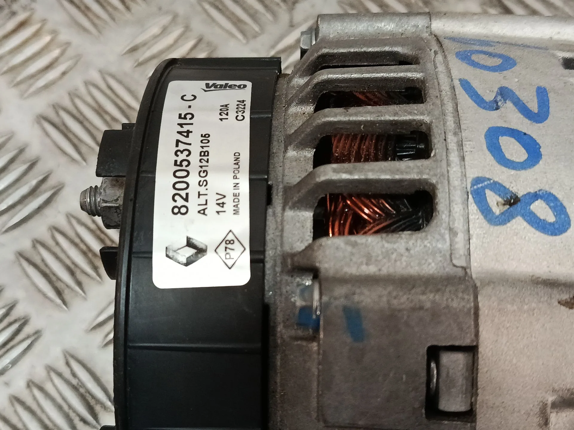 Alternador para Renault Kangoo Express (Fc0/1_)