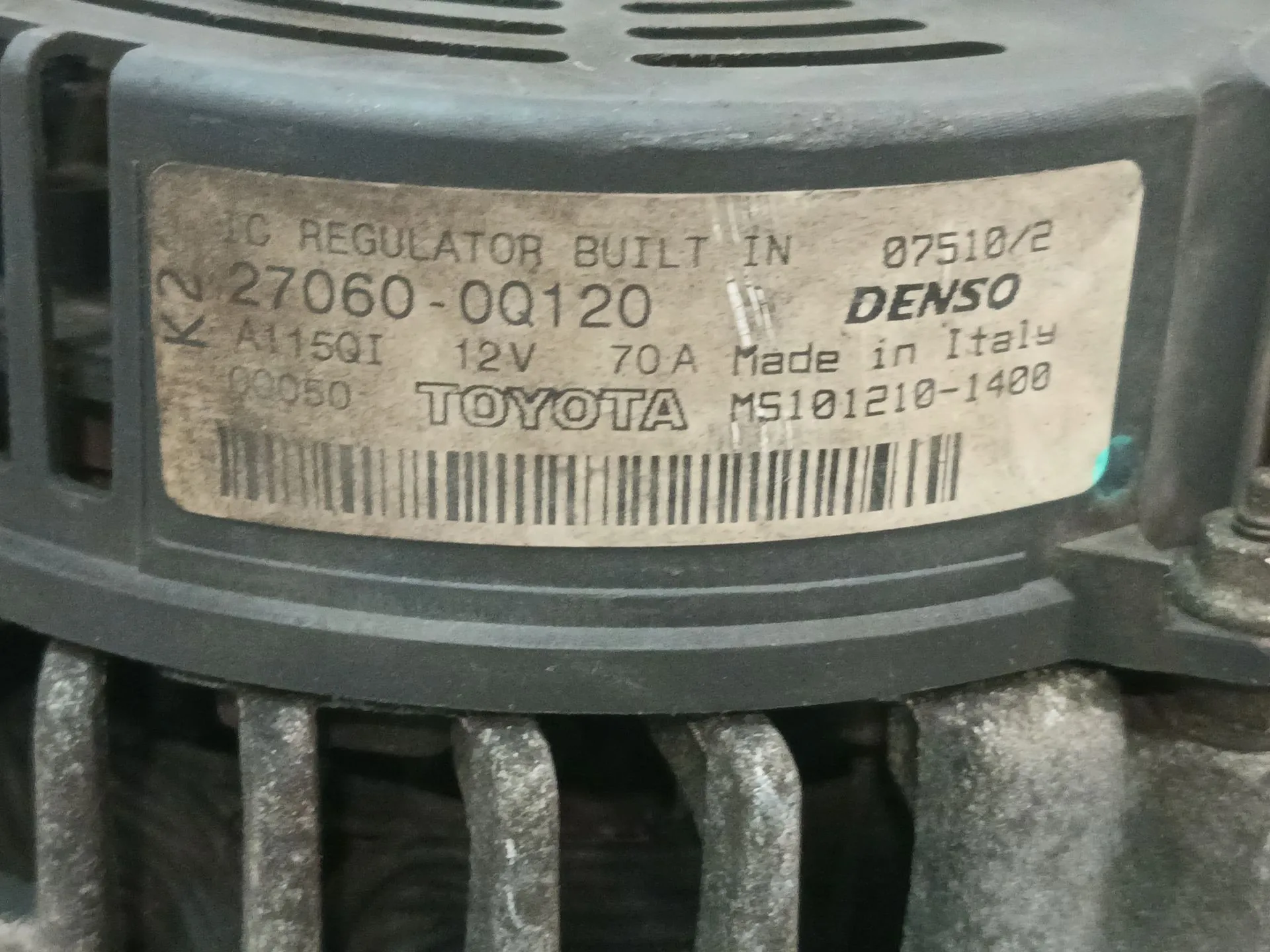 Alternador para Citroën C1 (Pm_, Pn_)