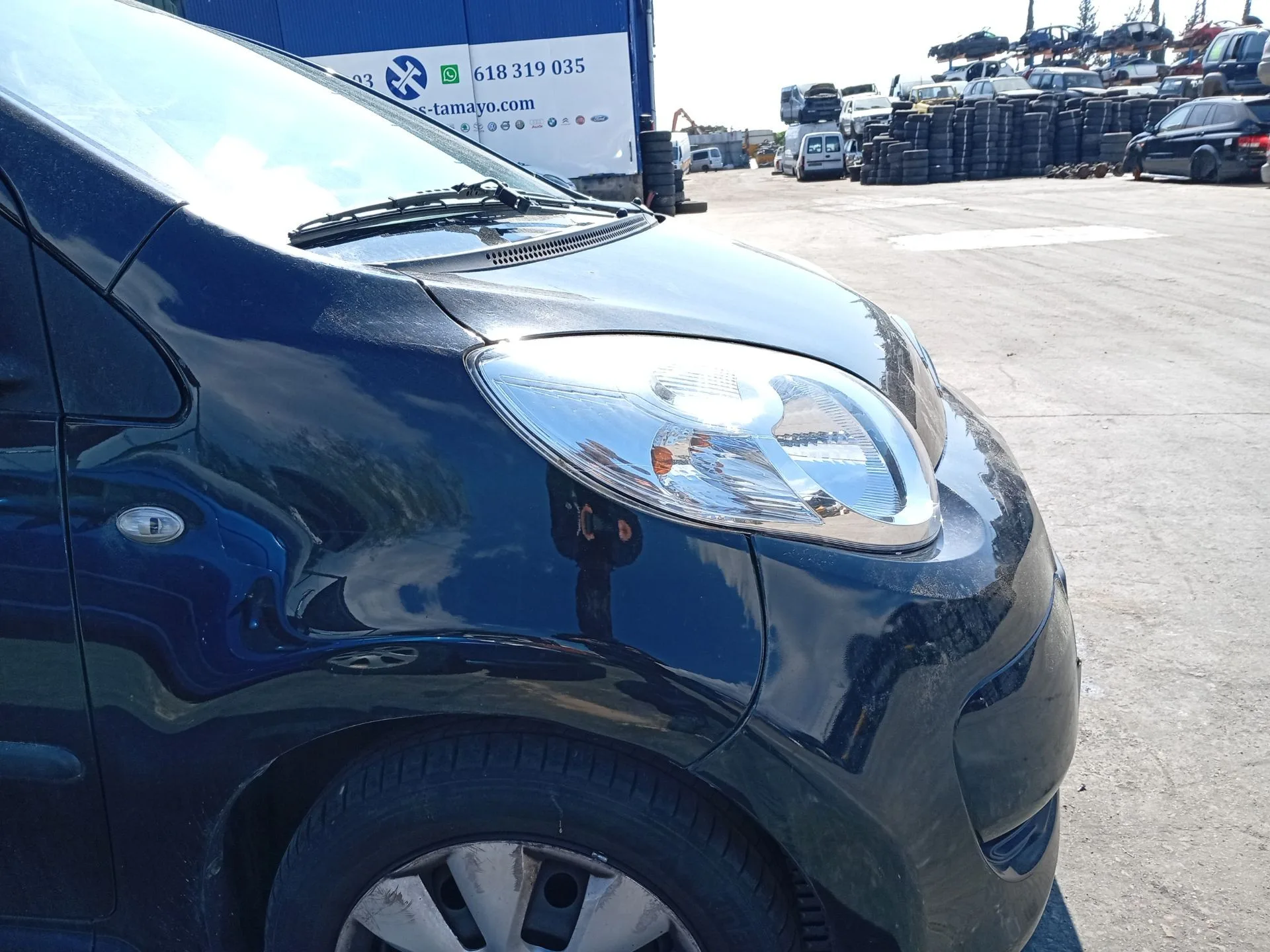 Faro Derecho para Citroën C1 (Pm_, Pn_)
