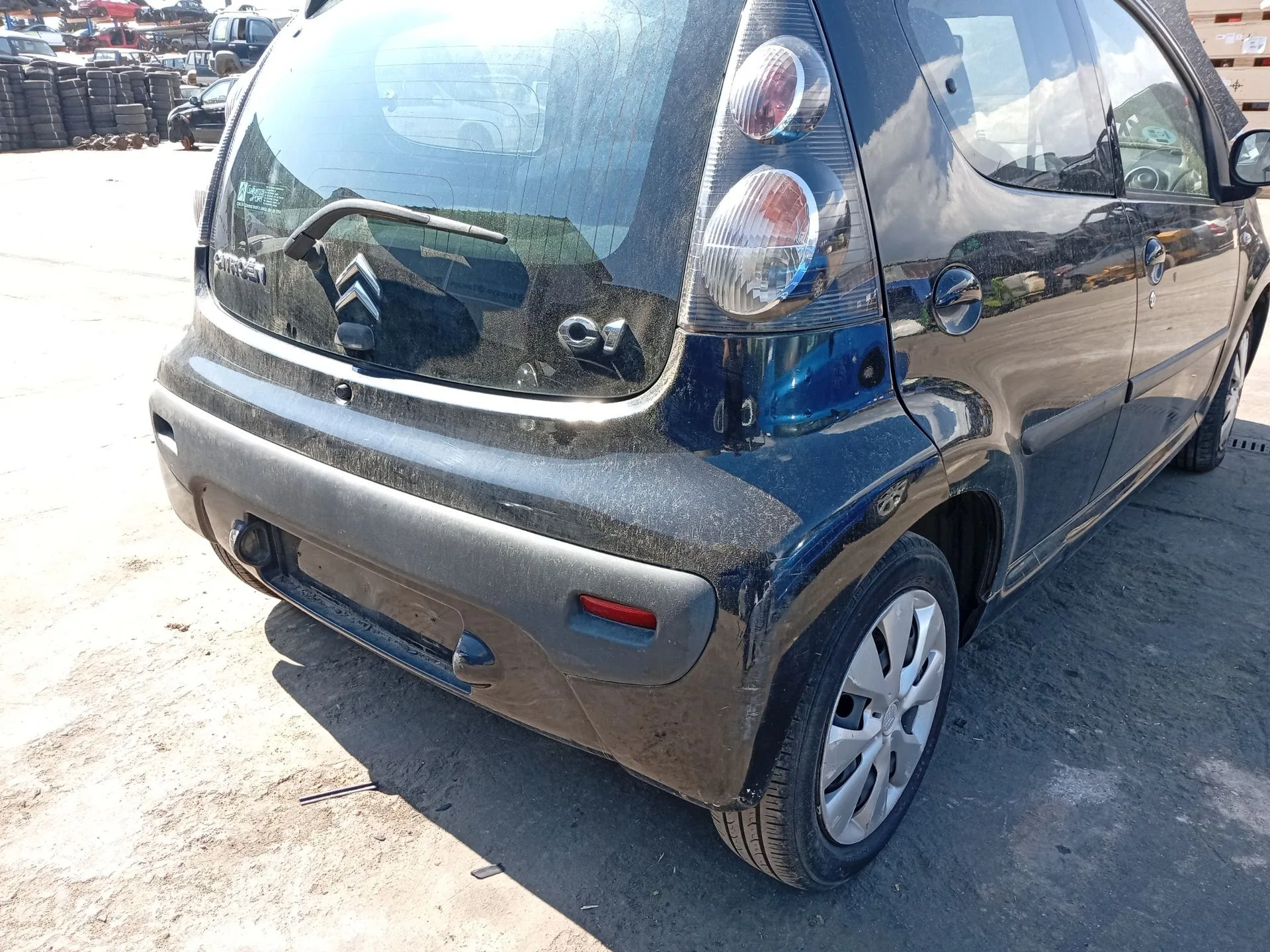 Paragolpes Trasero para Citroën C1 (Pm_, Pn_)