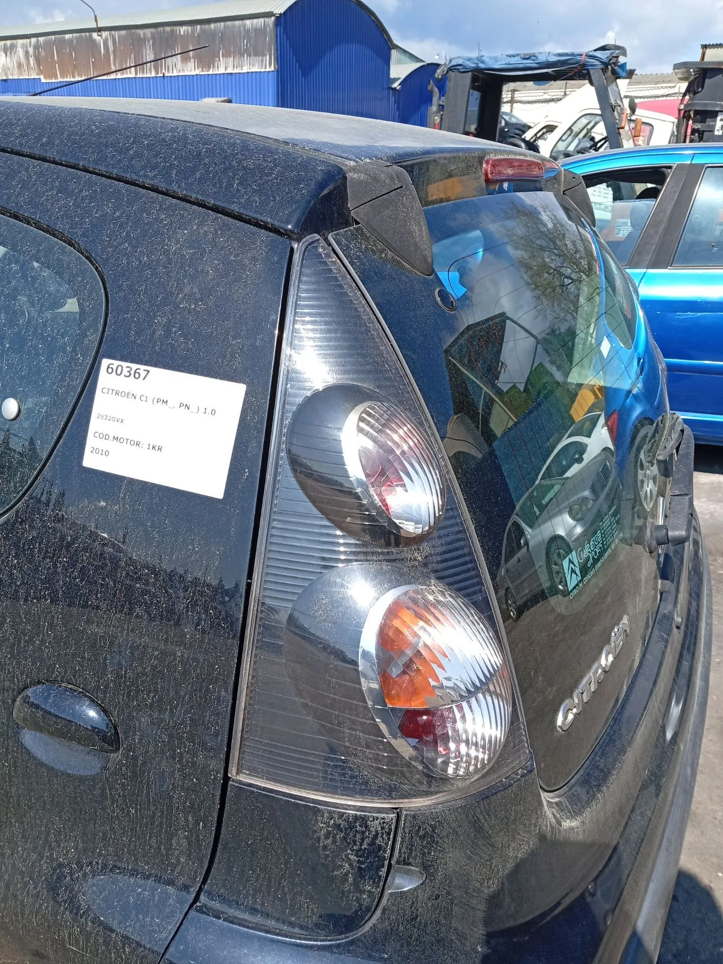 Piloto Trasero Izquierdo para Citroën C1 (Pm_, Pn_)