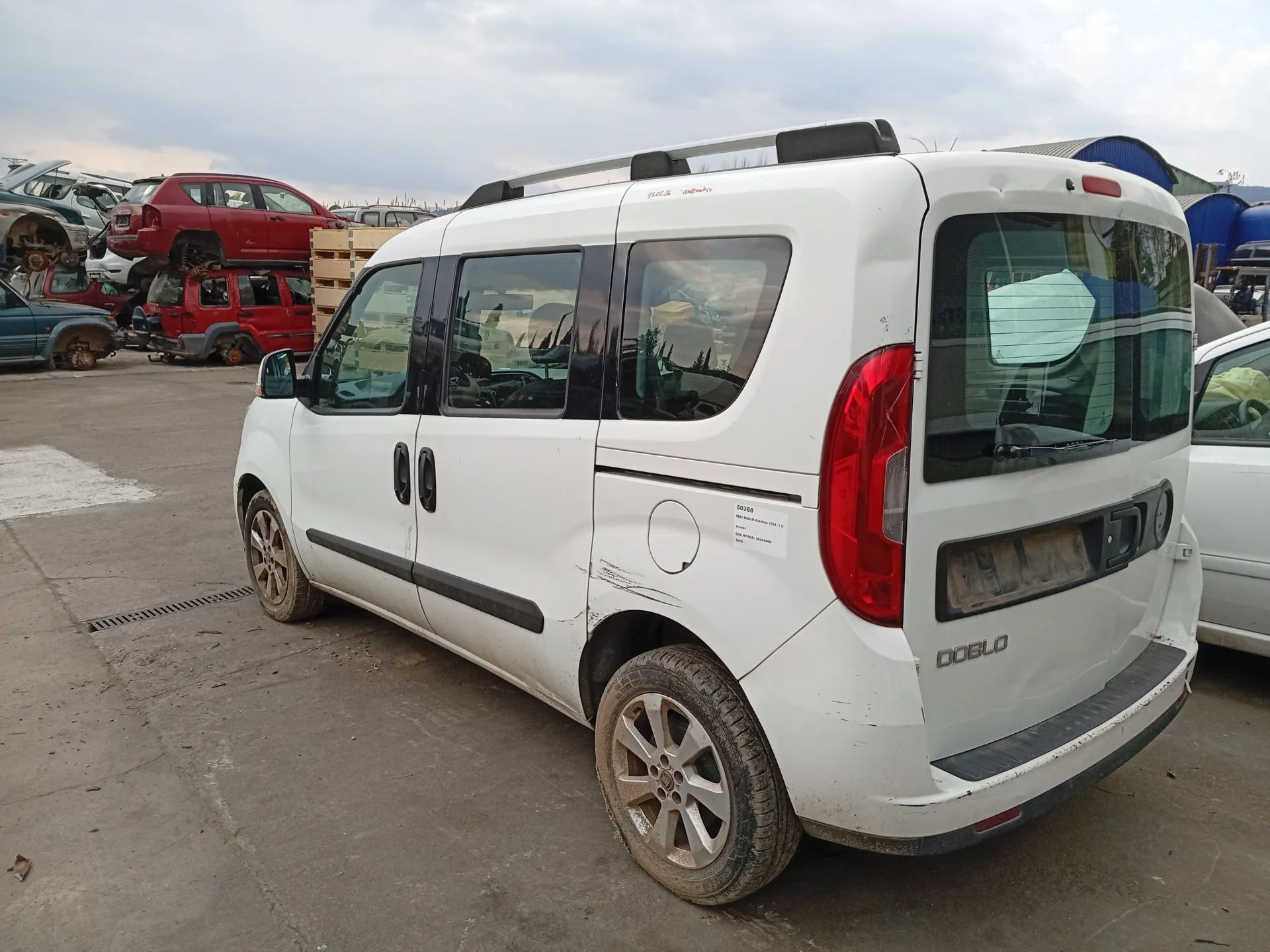 Barra Estabilizadora Trasera para Fiat Doblo Autobus (263_)
