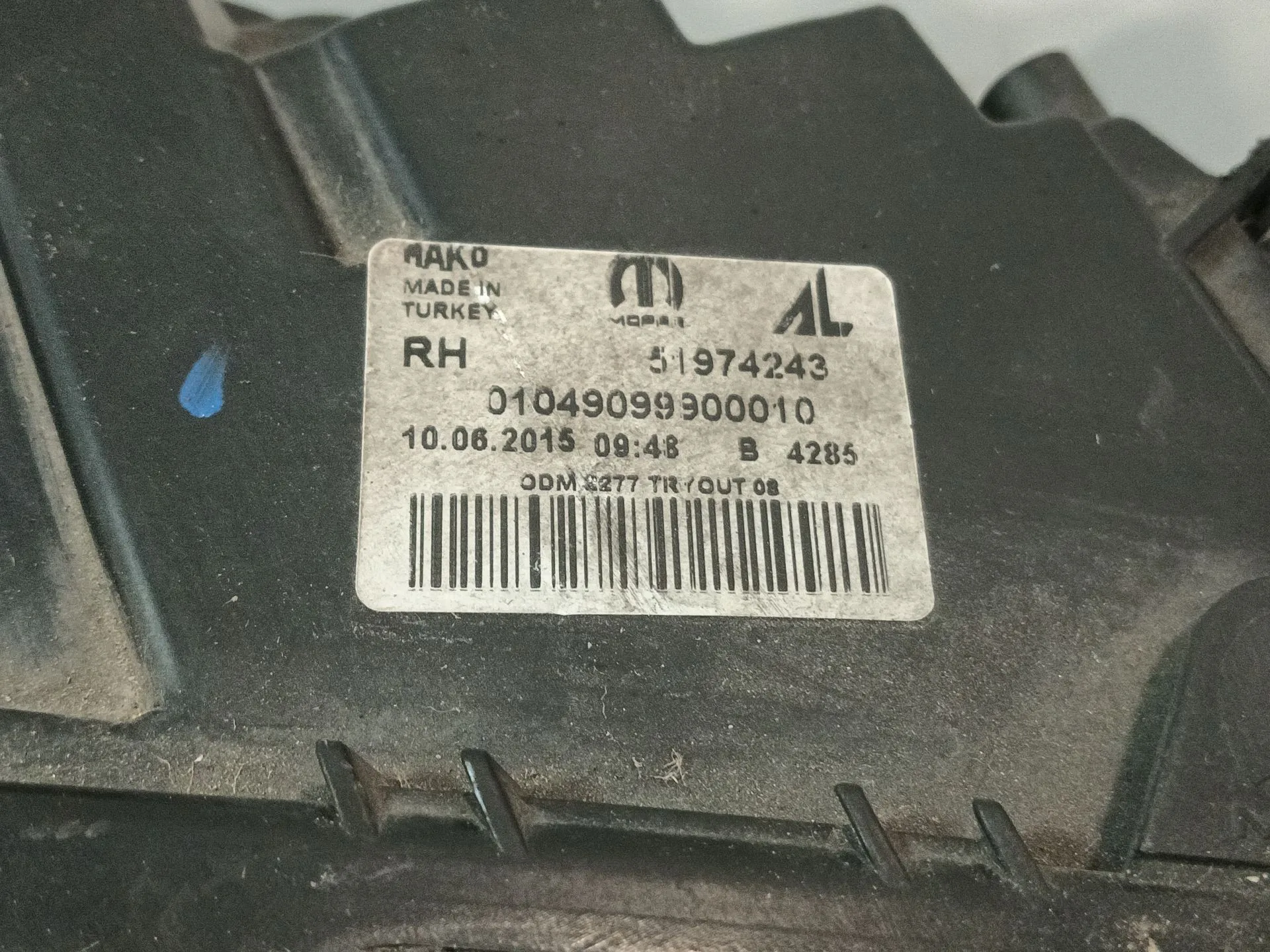 Faro Derecho para Fiat Doblo Autobus (263_)