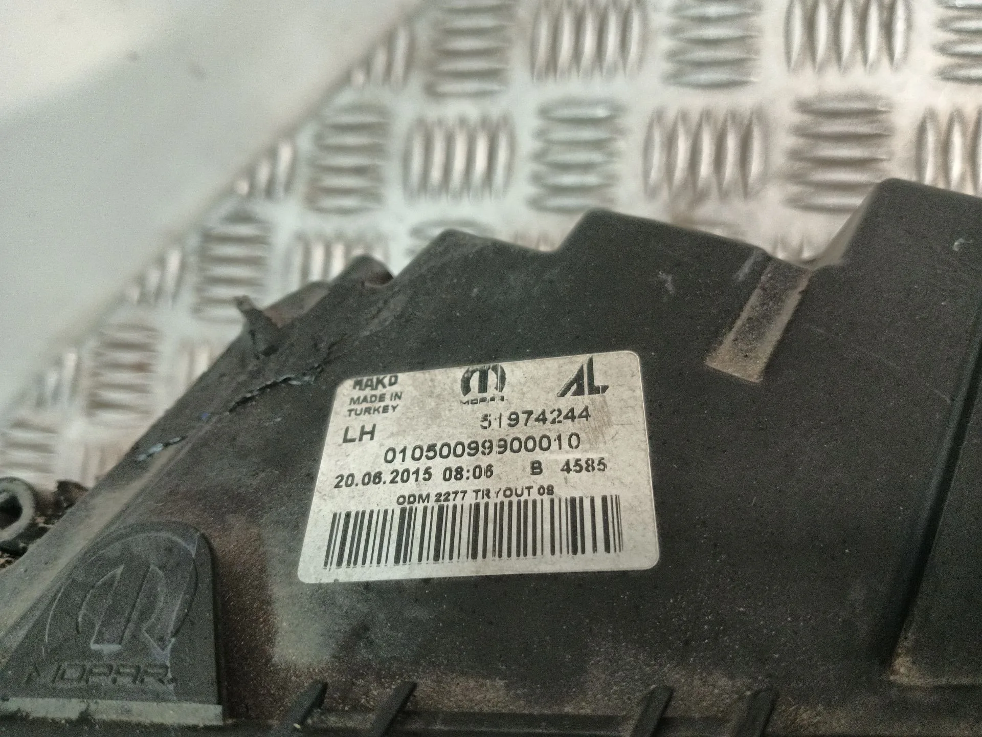 Faro Izquierdo para Fiat Doblo Autobus (263_)