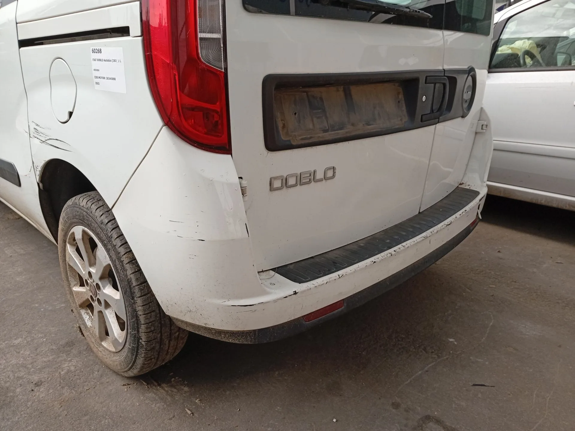 Paragolpes Trasero para Fiat Doblo Autobus (263_)