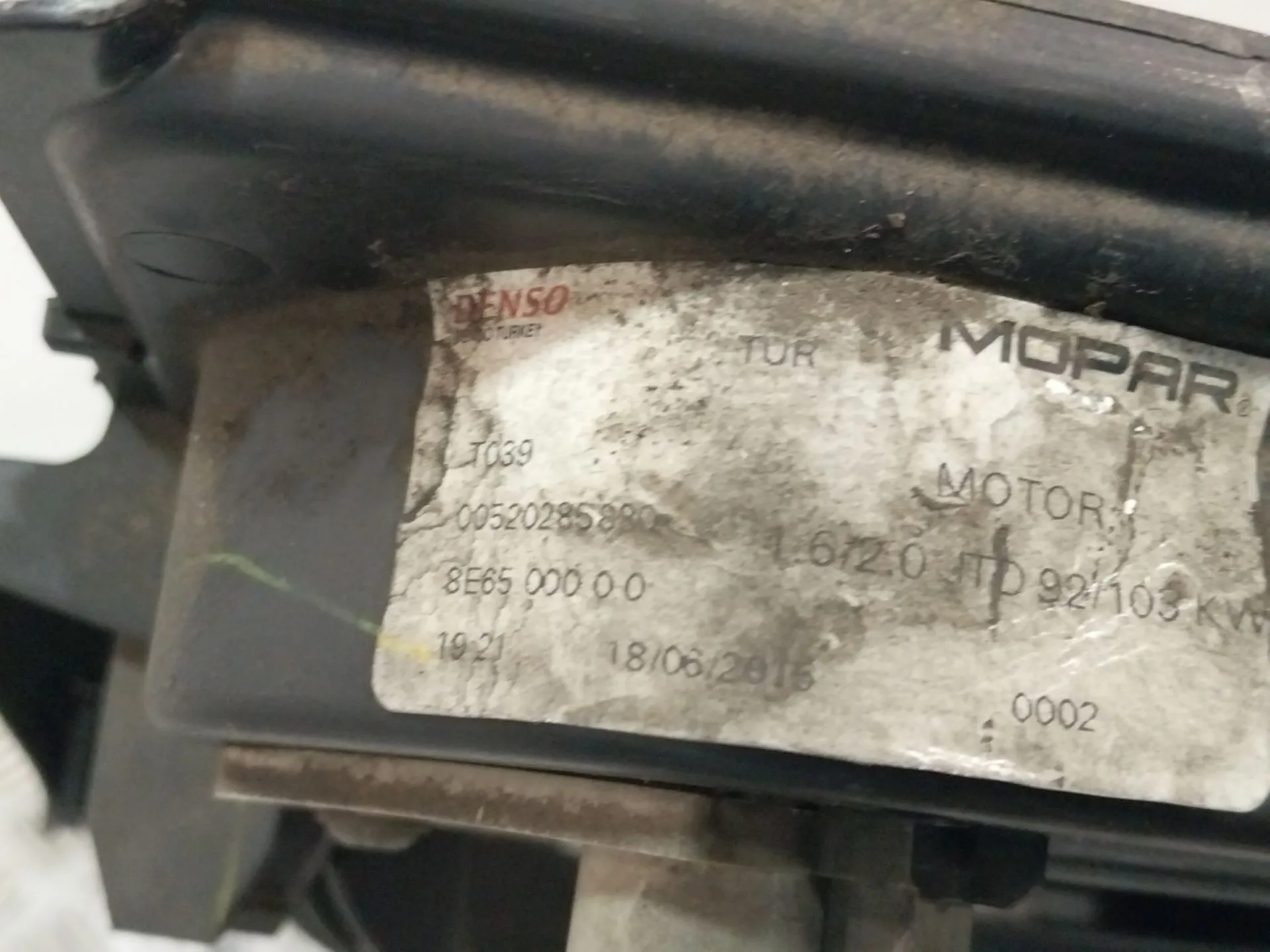 Electroventilador para Fiat Doblo Autobus (263_)