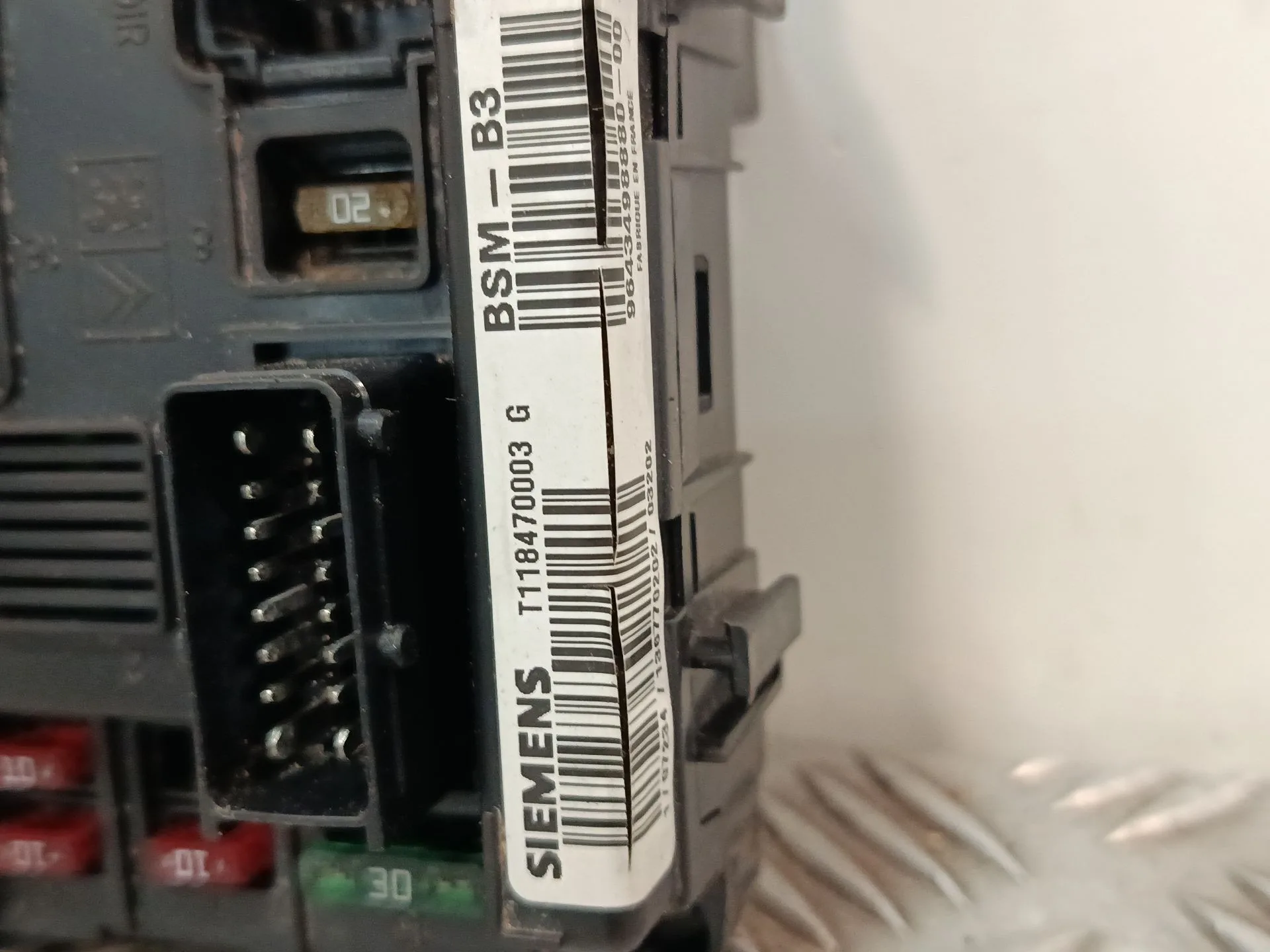 Caja Reles / Fusibles para Citroën Berlingo / Berlingo First Monospace (Mf_, Gjk_, Gfk_)