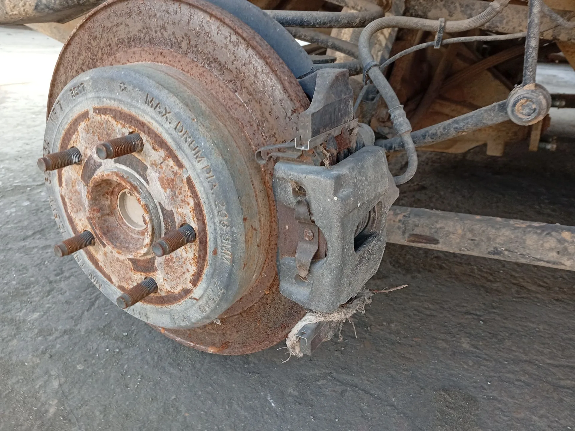 Pinza Freno Trasera Derecha para Jeep Grand Cherokee Iii (Wh, Wk)