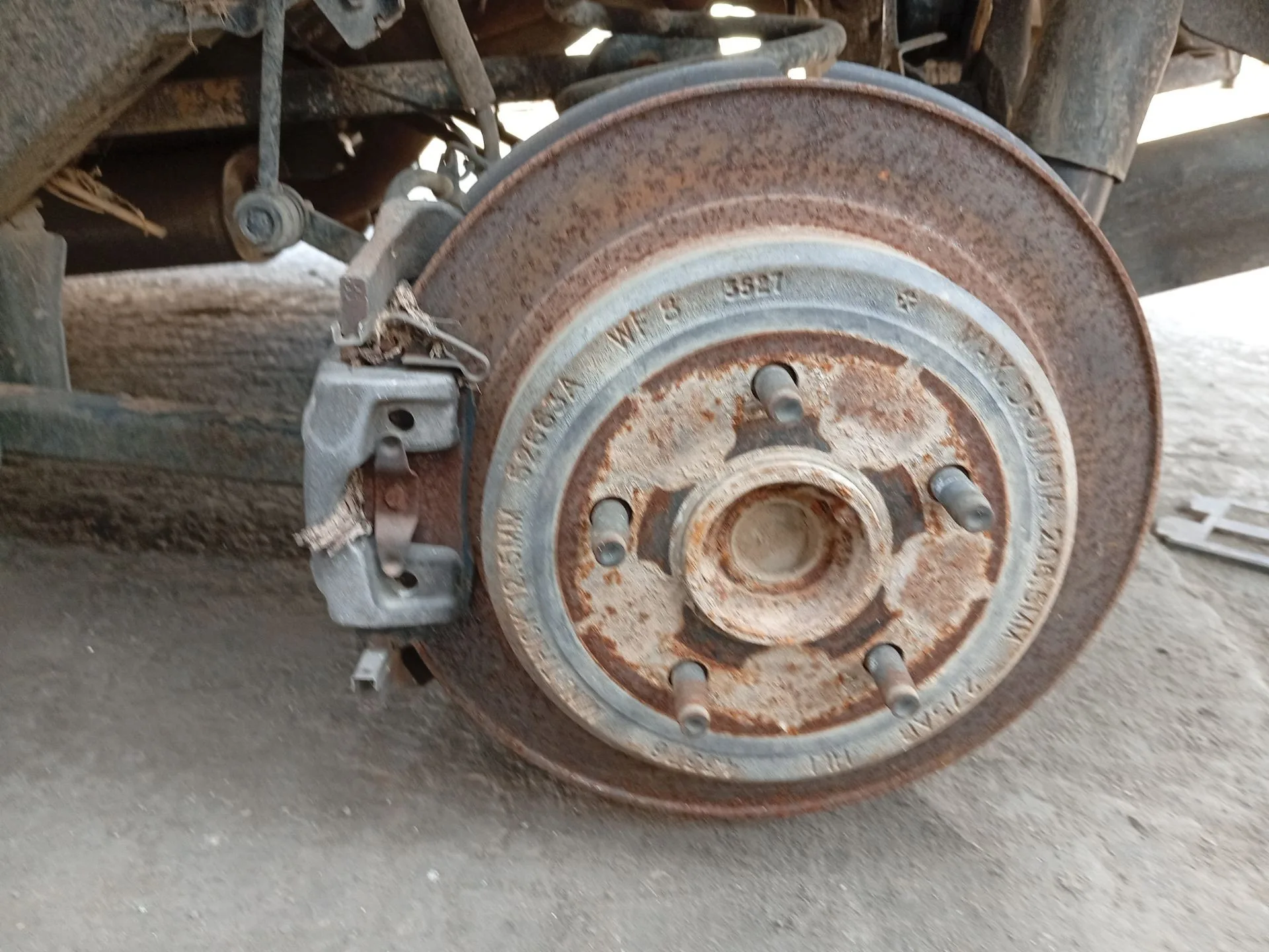 Pinza Freno Trasera Izquierda para Jeep Grand Cherokee Iii (Wh, Wk)