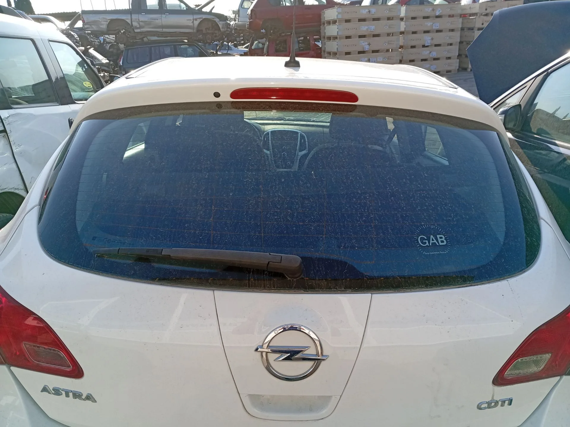 Brazo Limpia Trasero para Opel Astra J (P10)