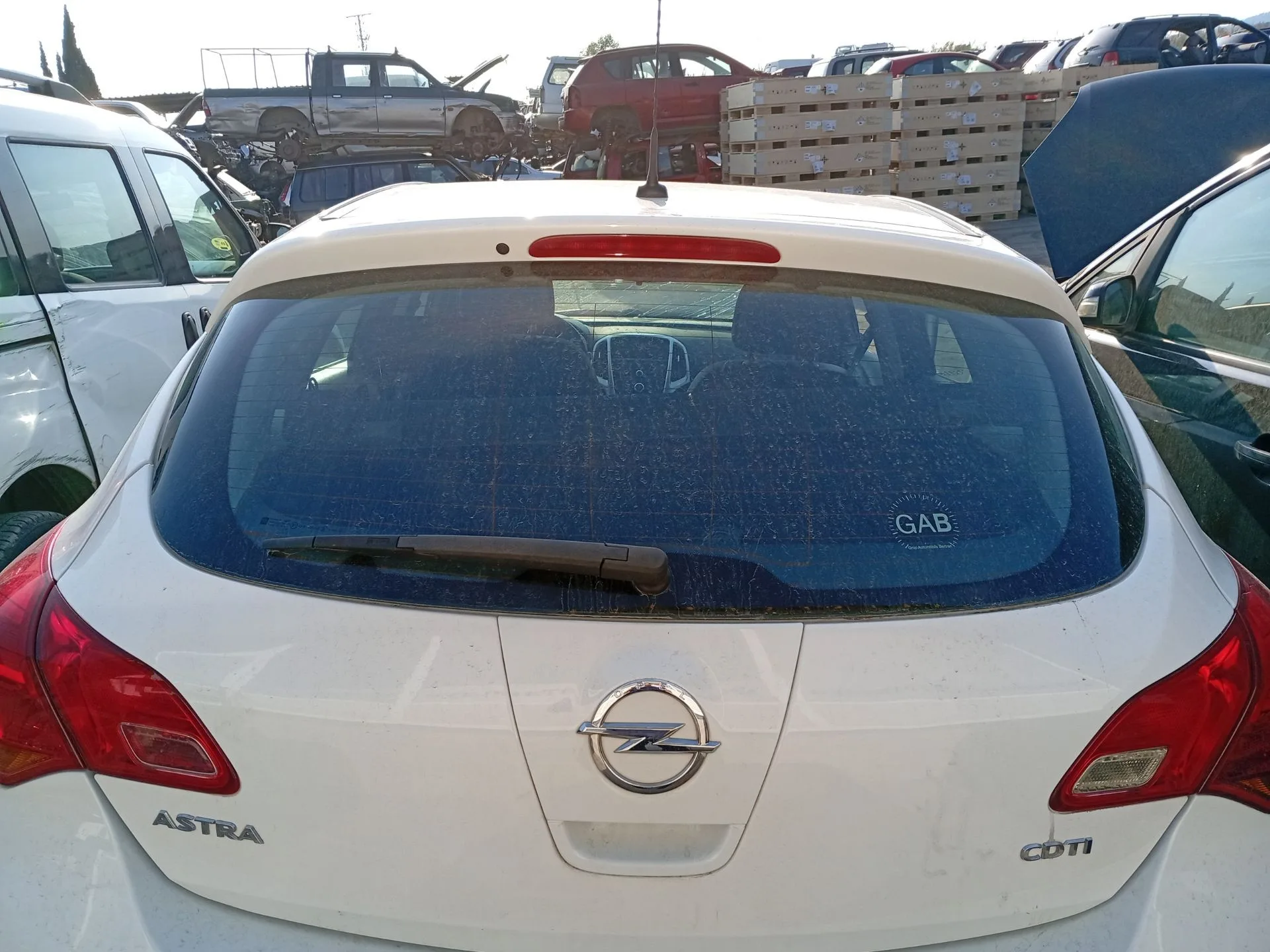 Motor Limpia Trasero para Opel Astra J (P10)
