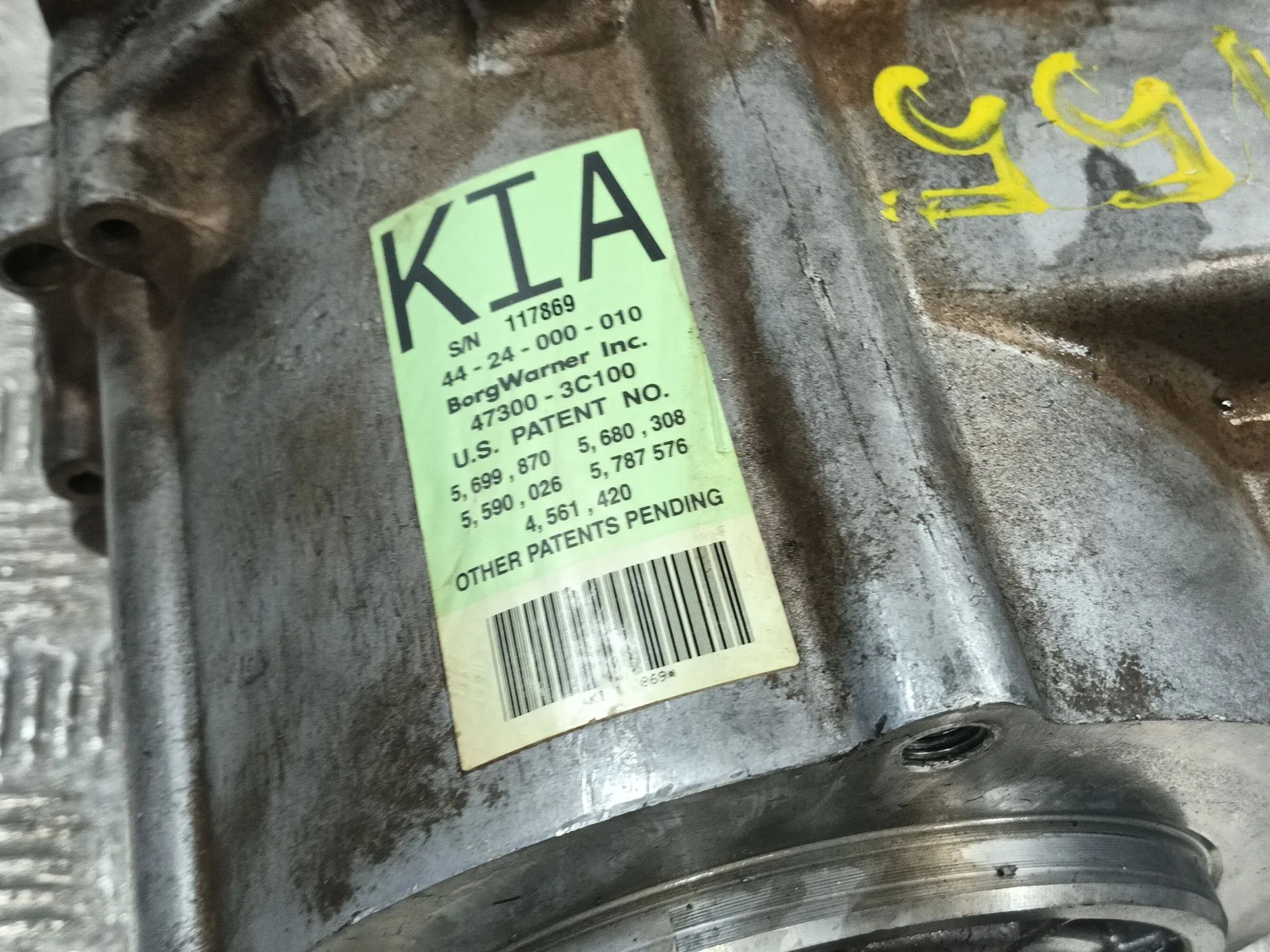 Caja Transfer para Kia Sorento I (Jc)