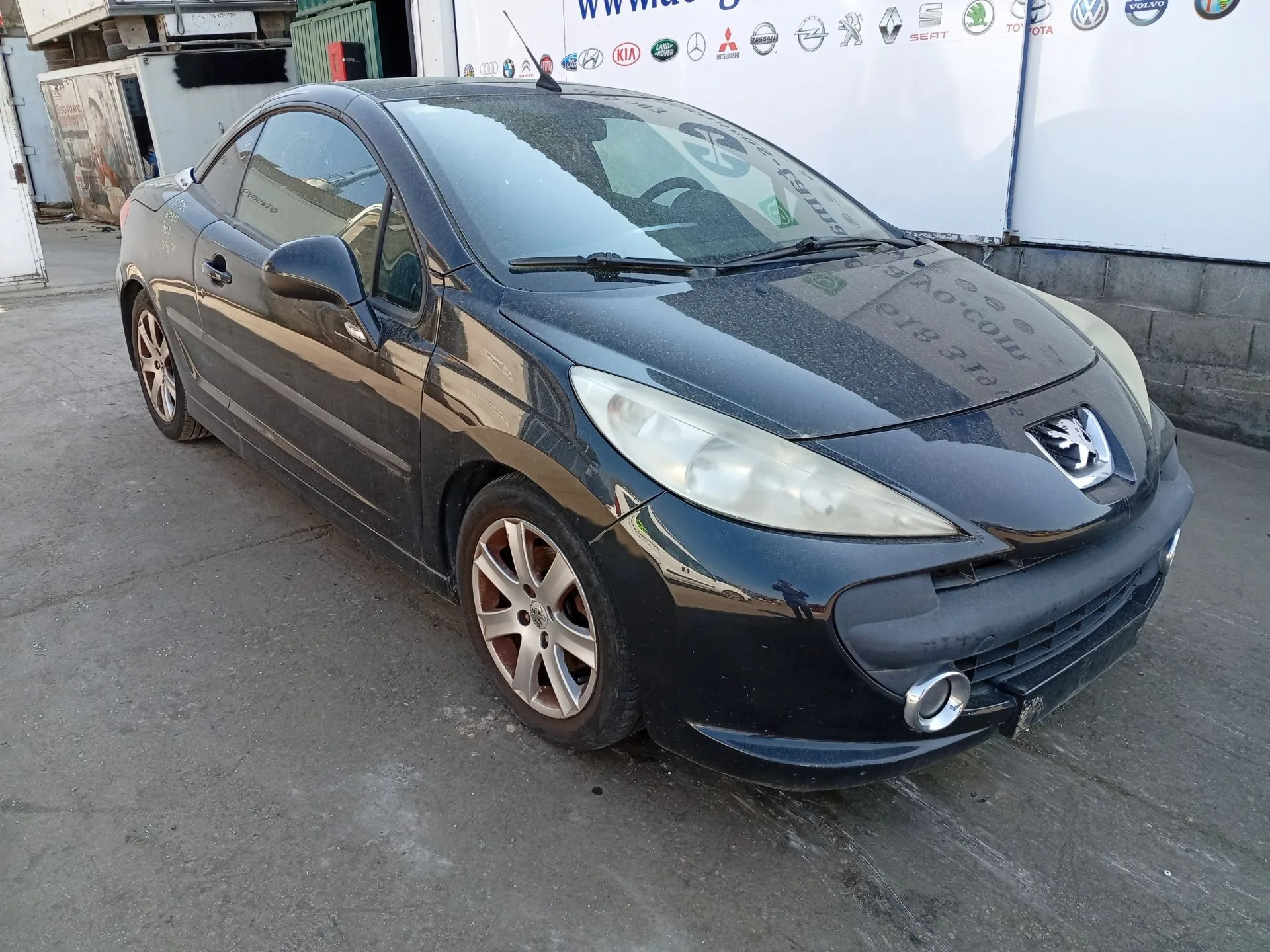 Amortiguador Delantero Derecho para Peugeot 207 Cc (Wd_)