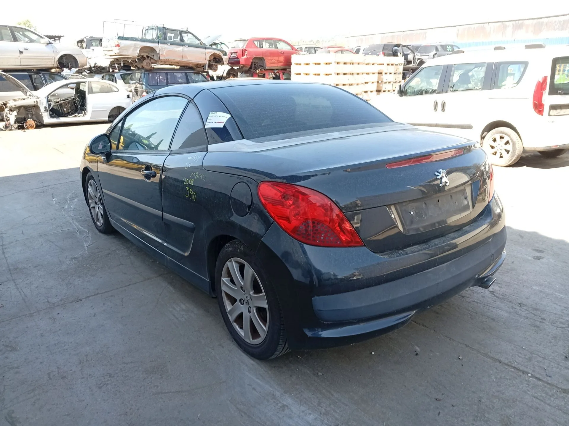 Amortiguador Trasero Izquierdo para Peugeot 207 Cc (Wd_)