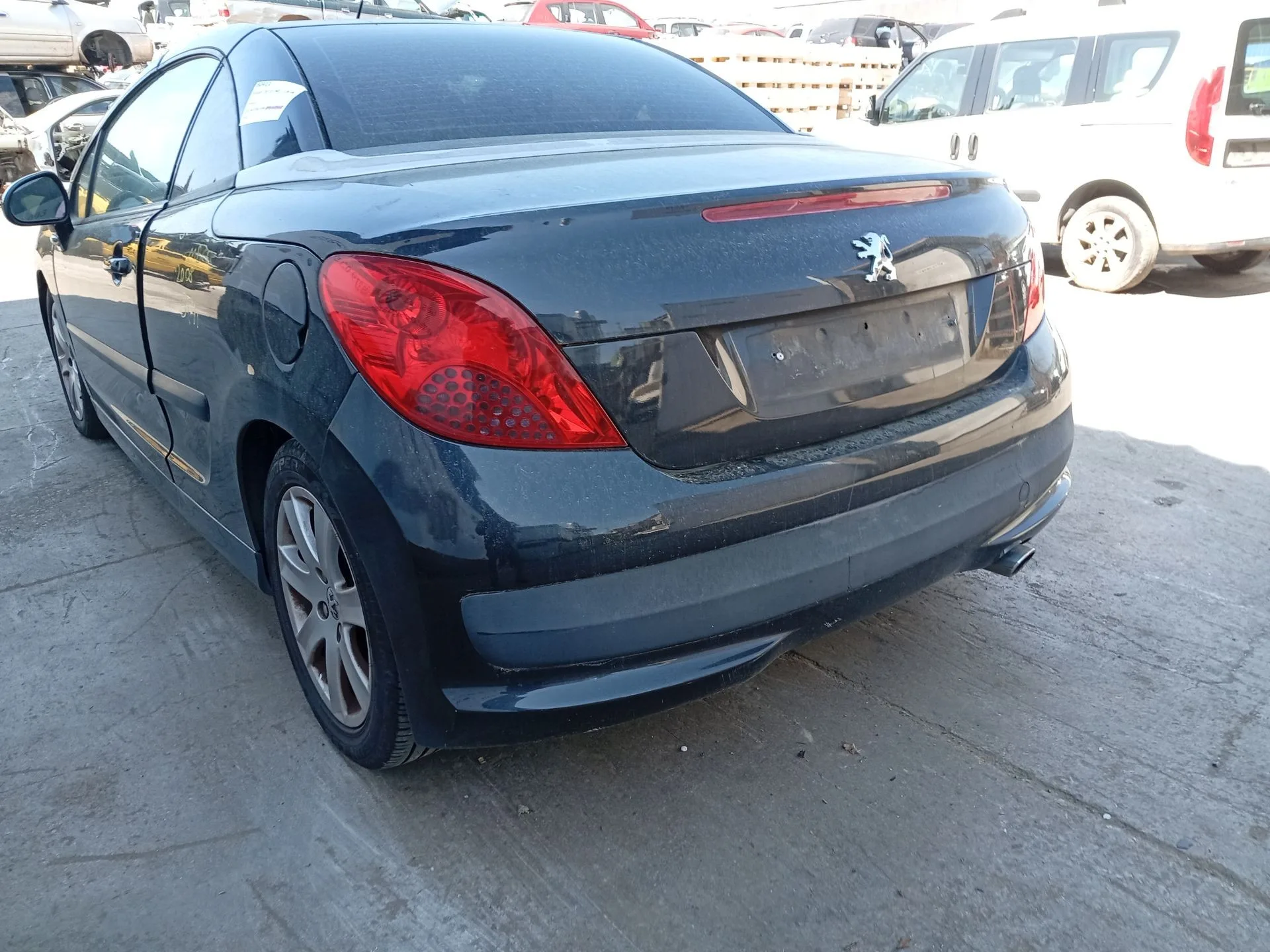 Paragolpes Trasero para Peugeot 207 Cc (Wd_)