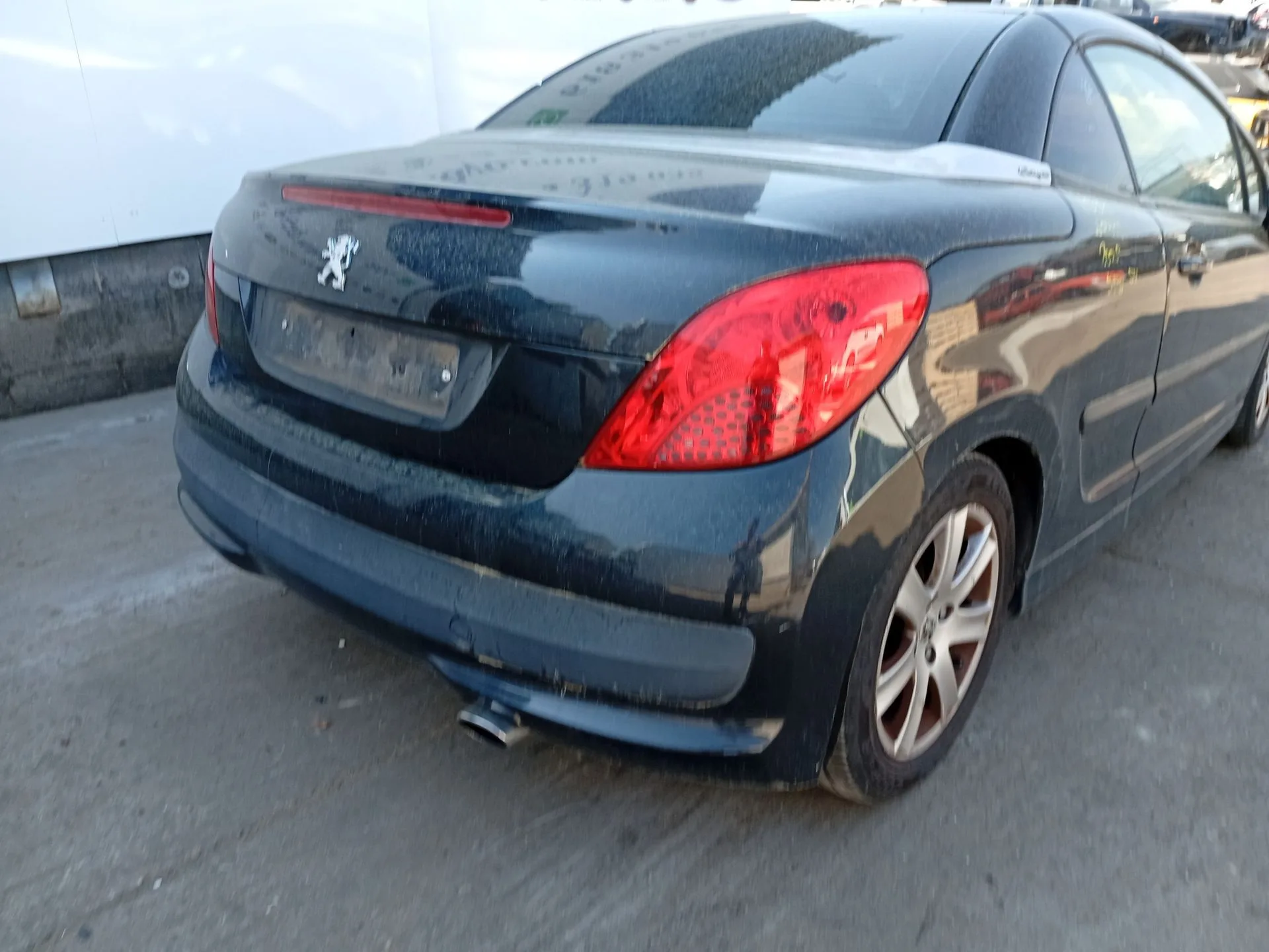 Paragolpes Trasero para Peugeot 207 Cc (Wd_)