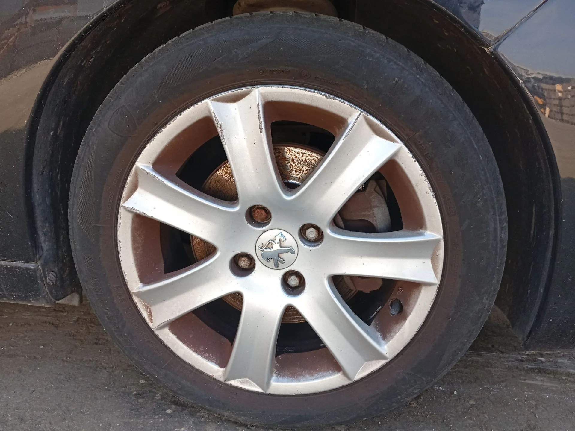 Pinza Freno Delantera Derecha para Peugeot 207 Cc (Wd_)