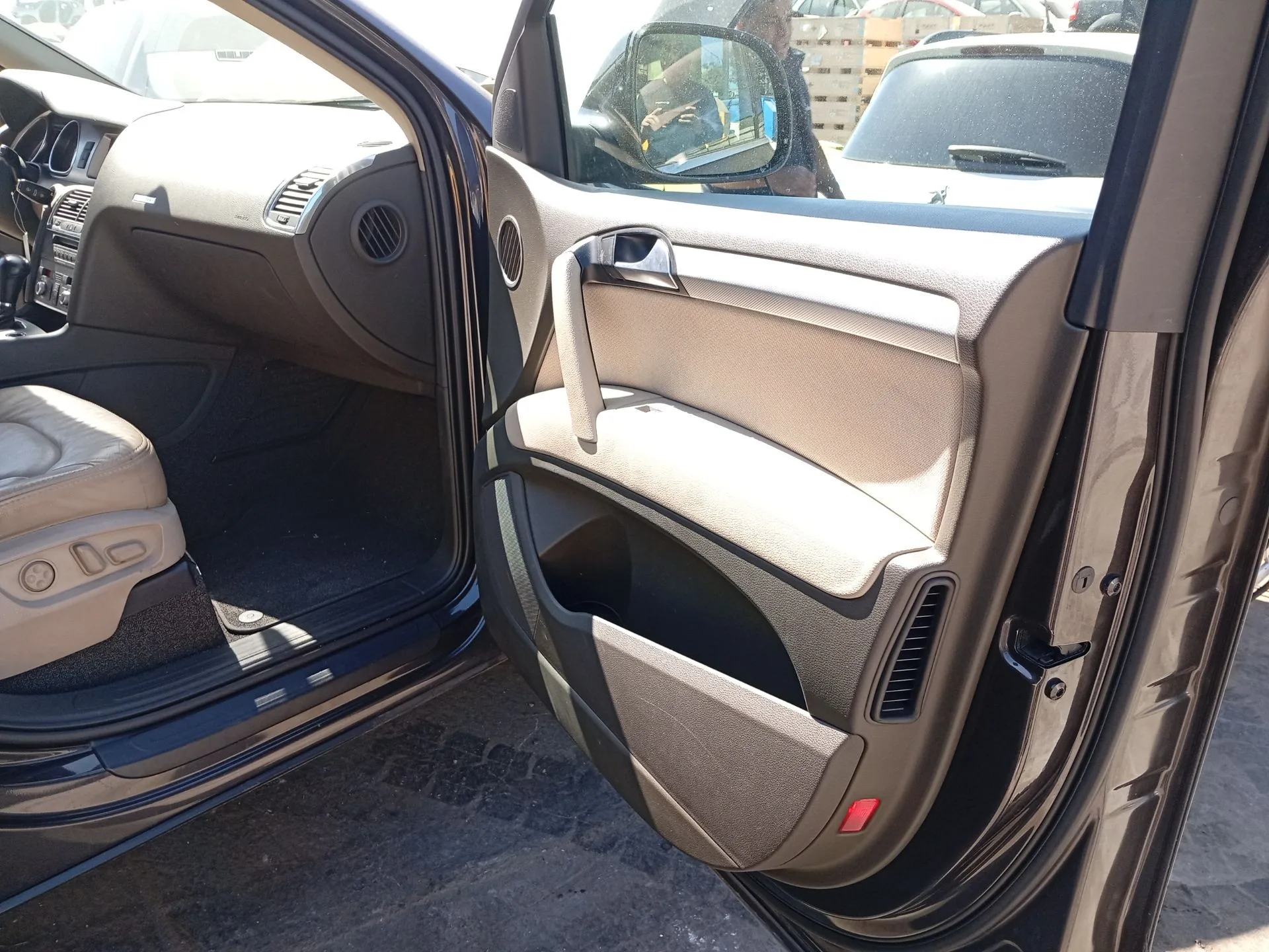 Elevalunas Delantero Derecho para Audi Q7 (4Lb)
