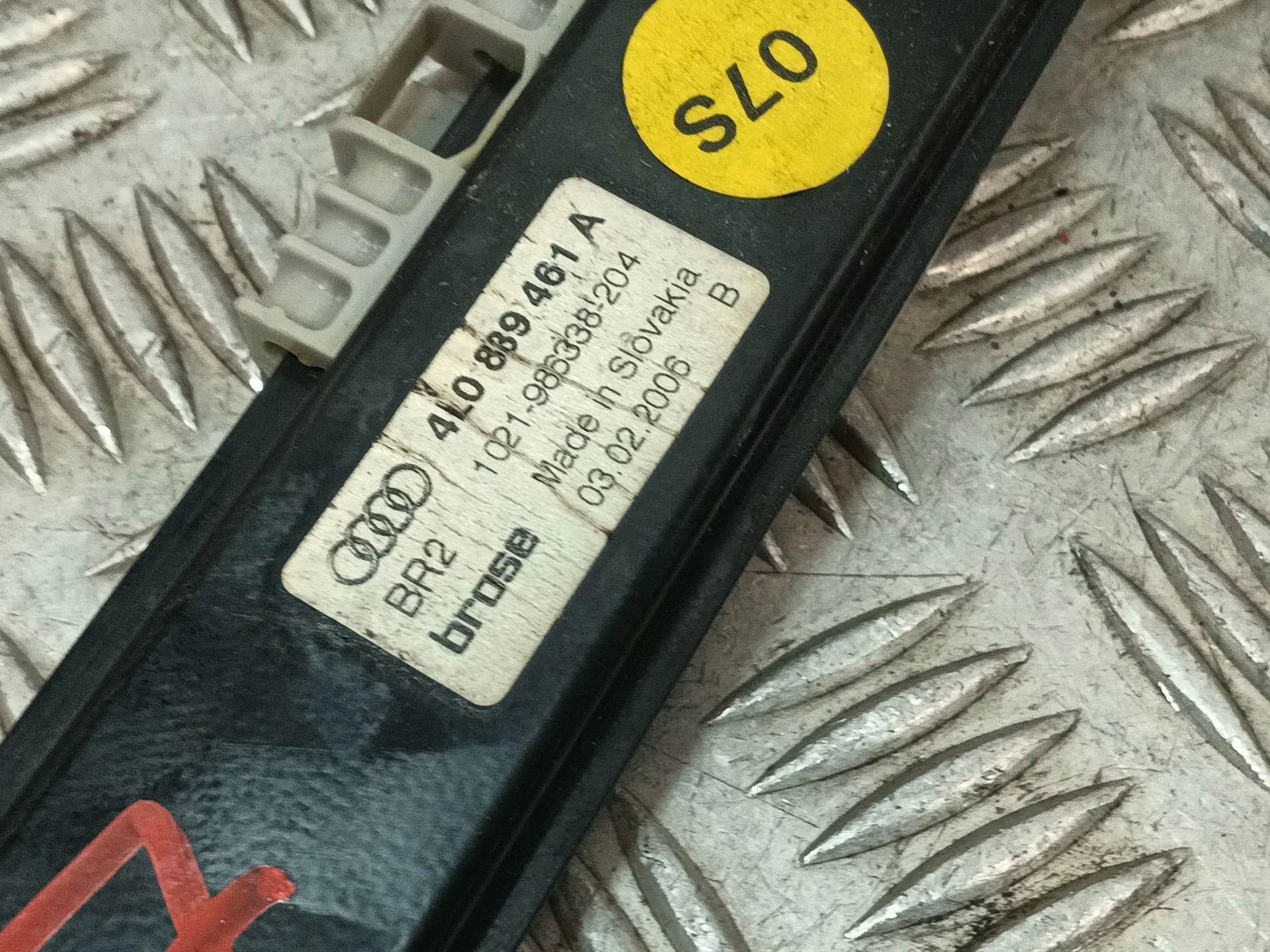 Elevalunas Trasero Izquierdo para Audi Q7 (4Lb)