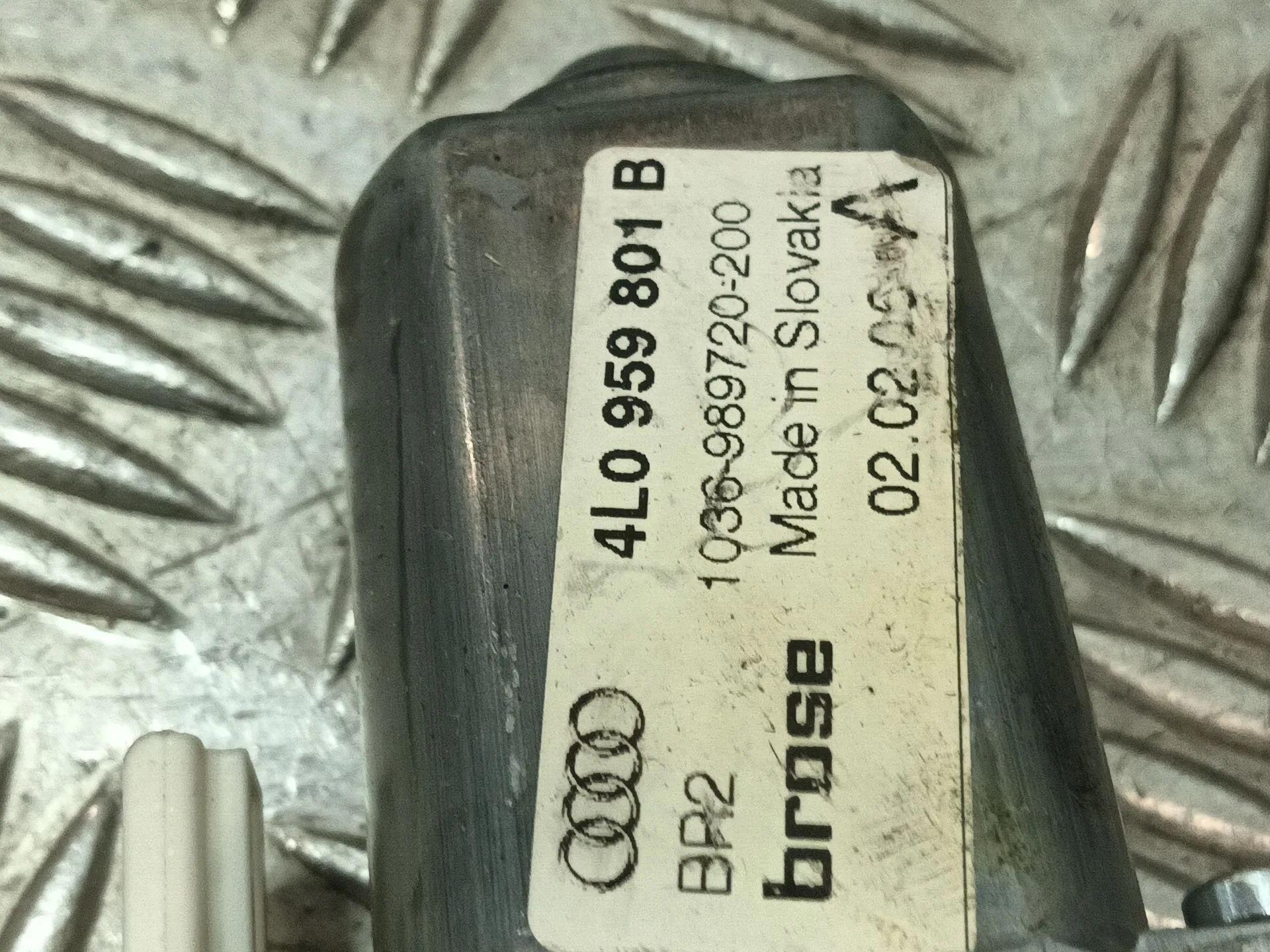 Elevalunas Trasero Izquierdo para Audi Q7 (4Lb)
