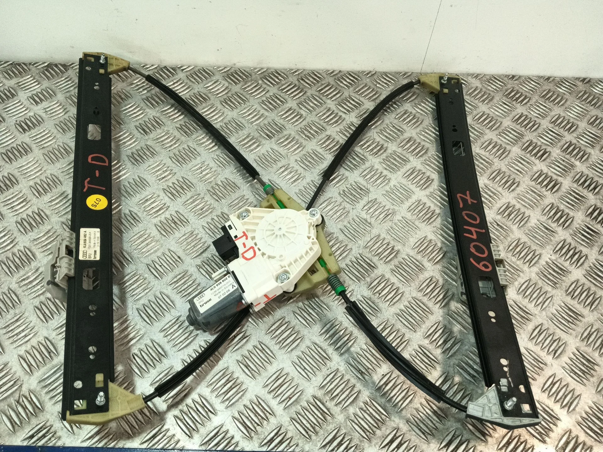 Elevalunas Trasero Derecho para Audi Q7 (4Lb)