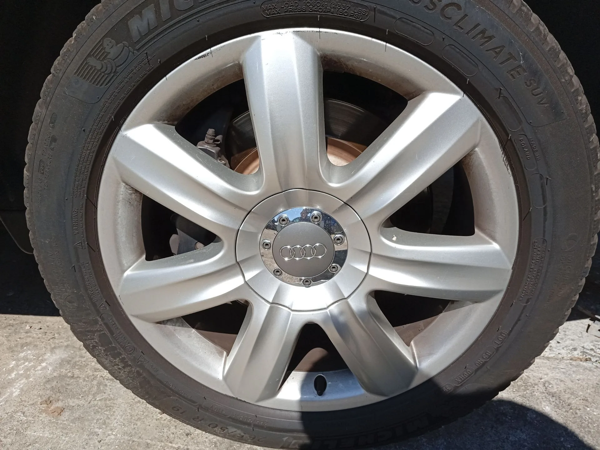 Pinza Freno Trasera Izquierda para Audi Q7 (4Lb)