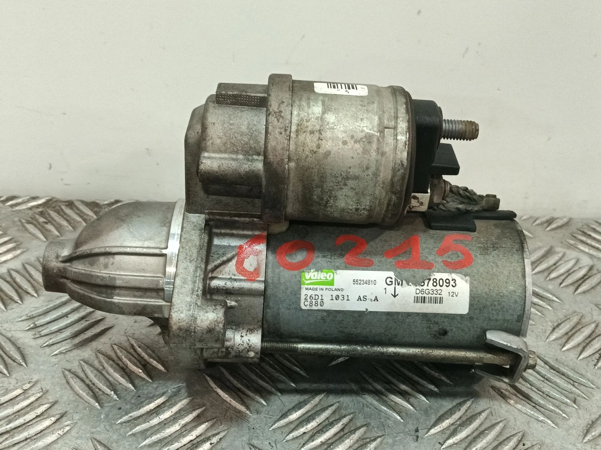 Motor Arranque para Opel Corsa D (S07)