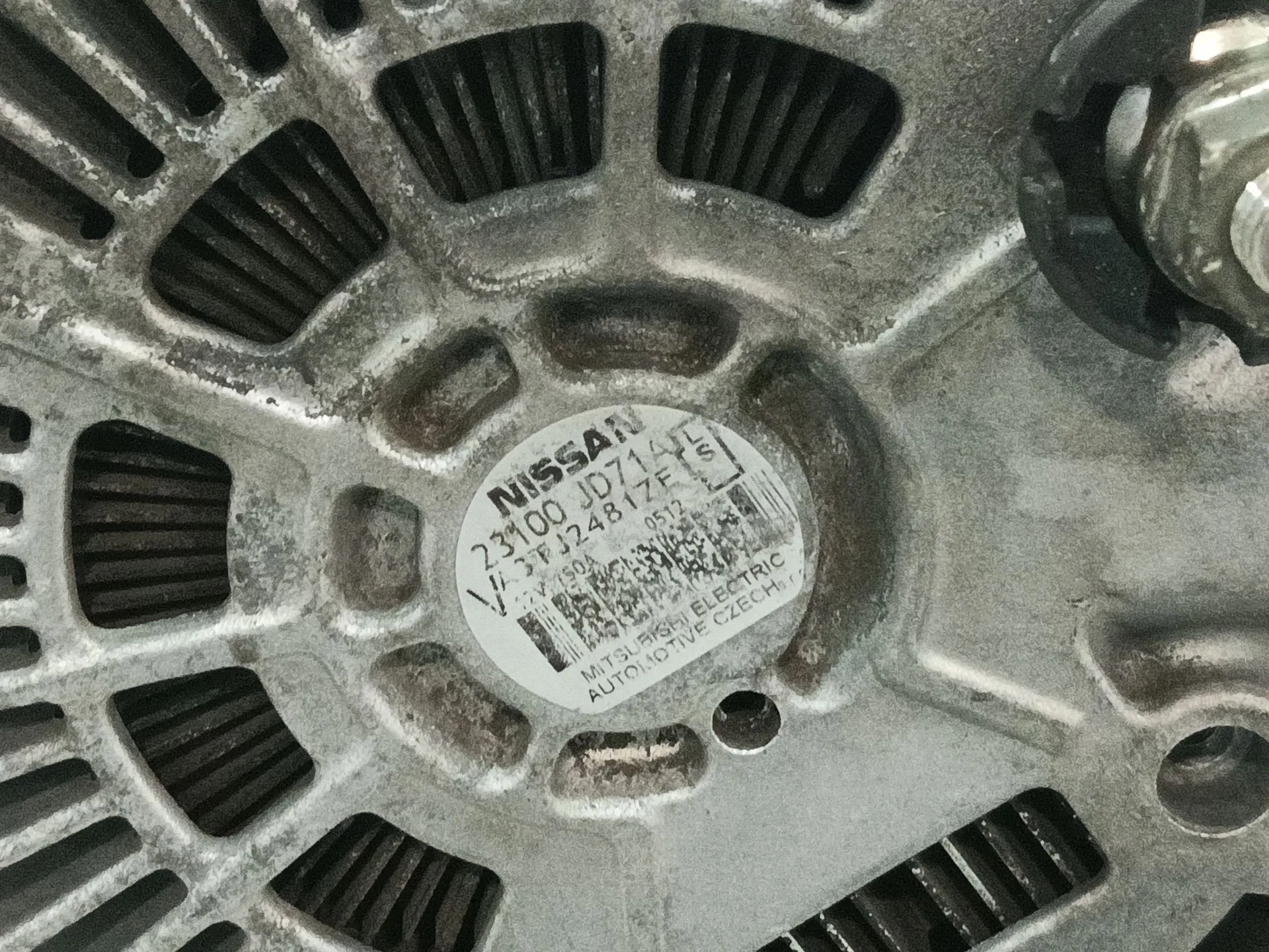 Alternador para Nissan Qashqai I (J10, Nj10)